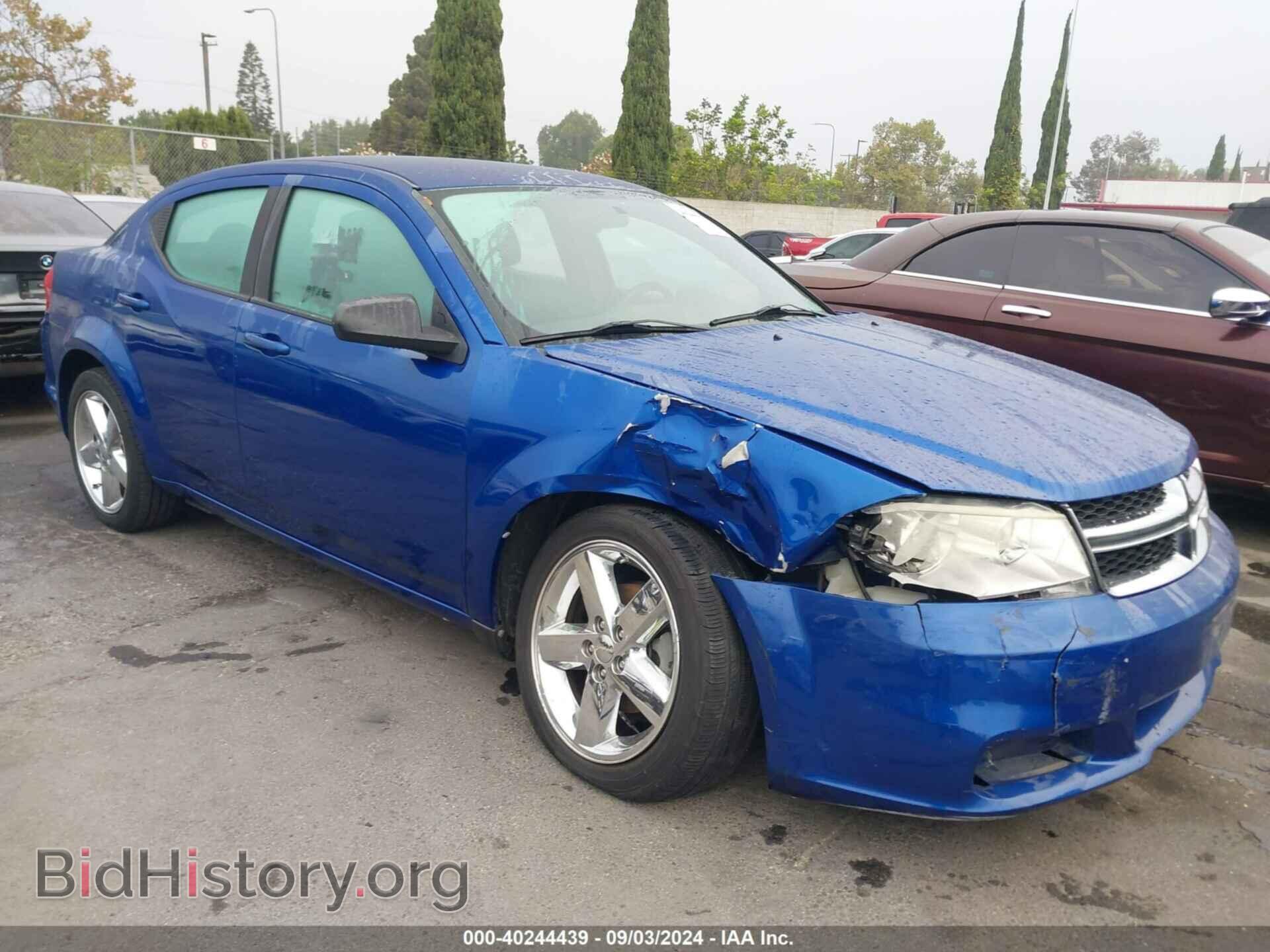 Фотография 1C3CDZAB0DN741882 - DODGE AVENGER 2013