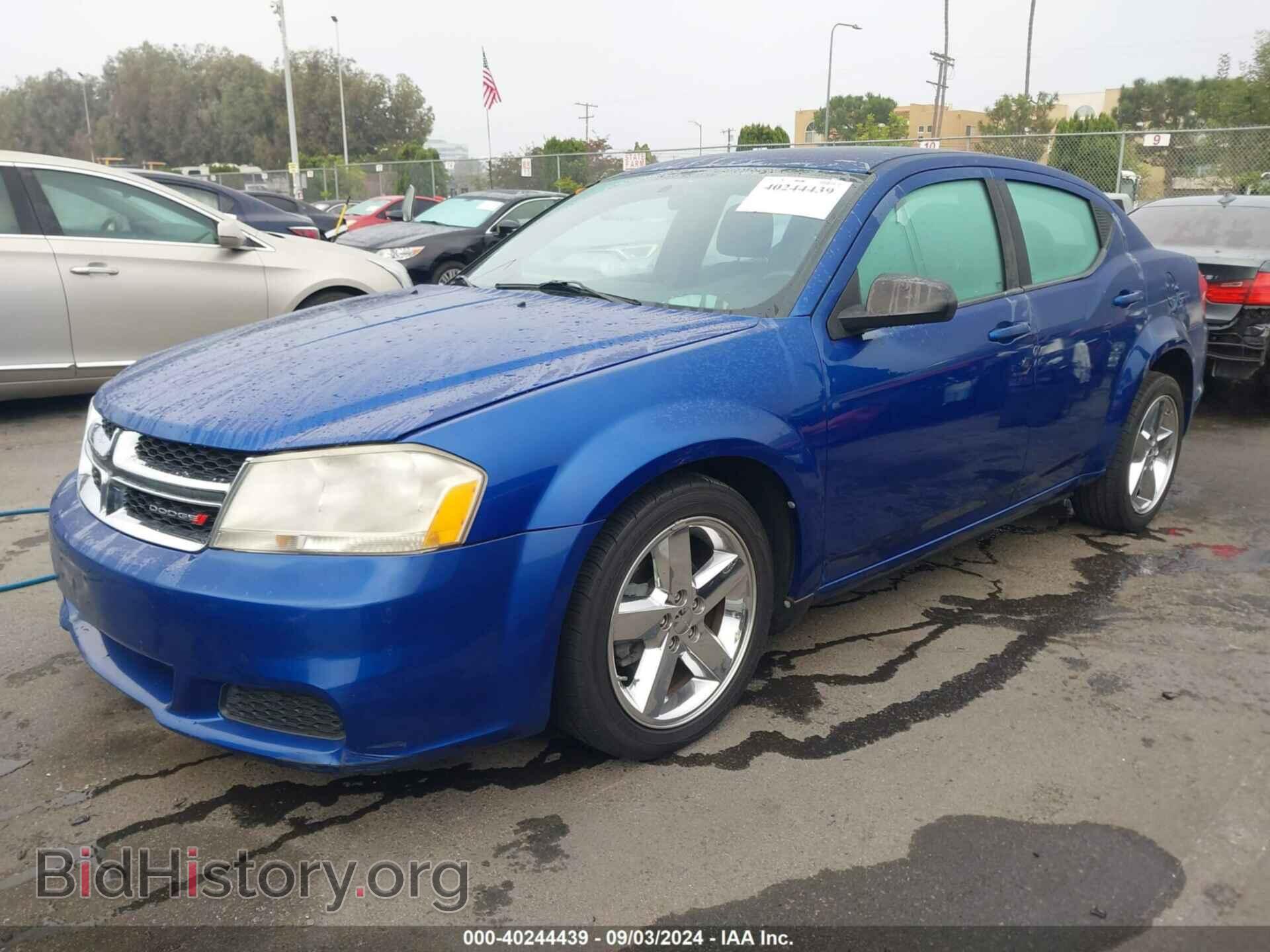 2013 DODGE AVENGER - VIN: 1C3CDZAB0DN741882 - Фото 2