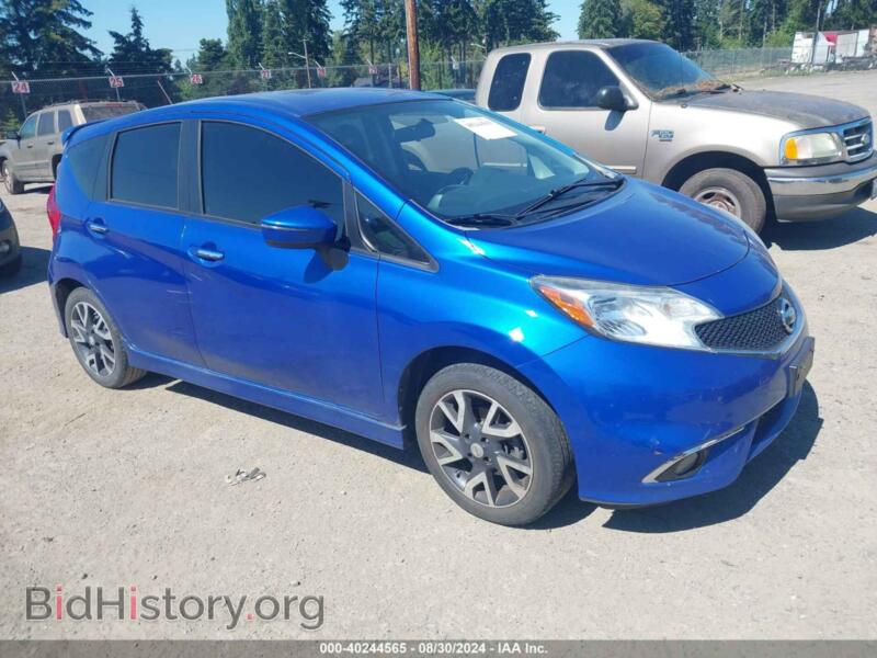 2015 Nissan VERSA NOTE SR (VIN 3N1CE2CP2FL396479) — фото 1 из 11, IAAI, повреждение: задняя часть