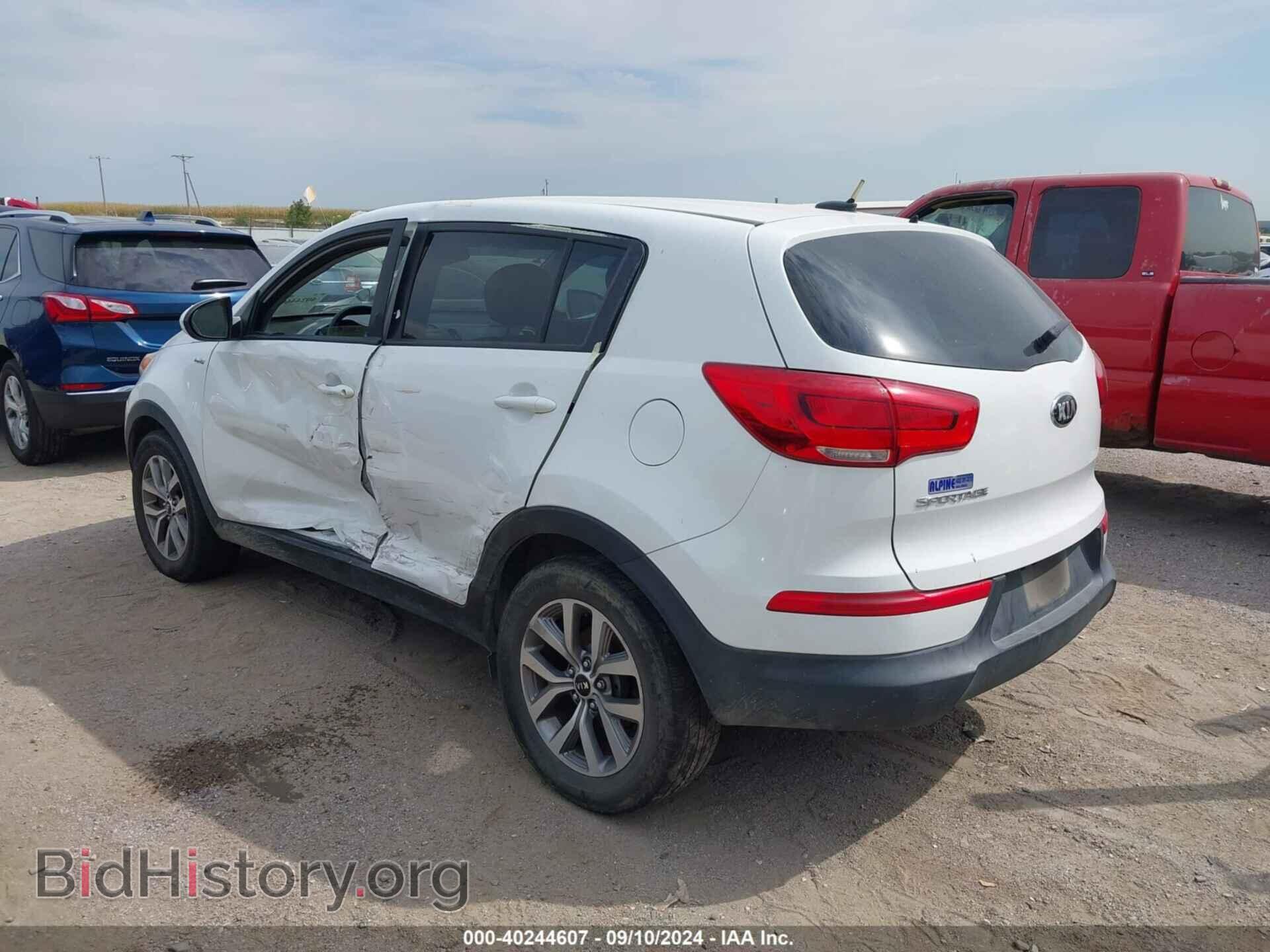 2015 KIA SPORTAGE - VIN: KNDPBCAC4F7759995 - Фото 3