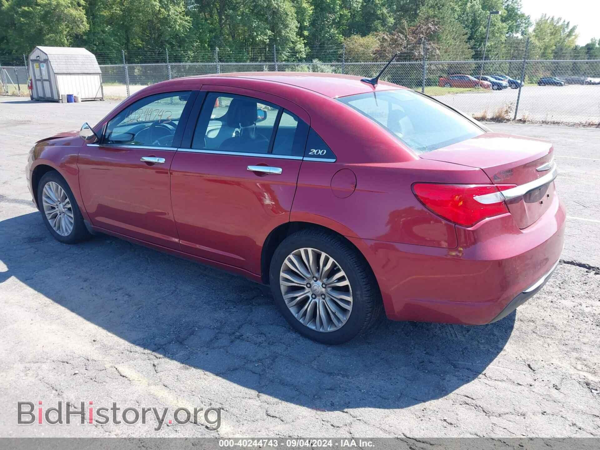 2012 CHRYSLER 200 - VIN: 1C3CCBCG3CN249316 - Фото 3