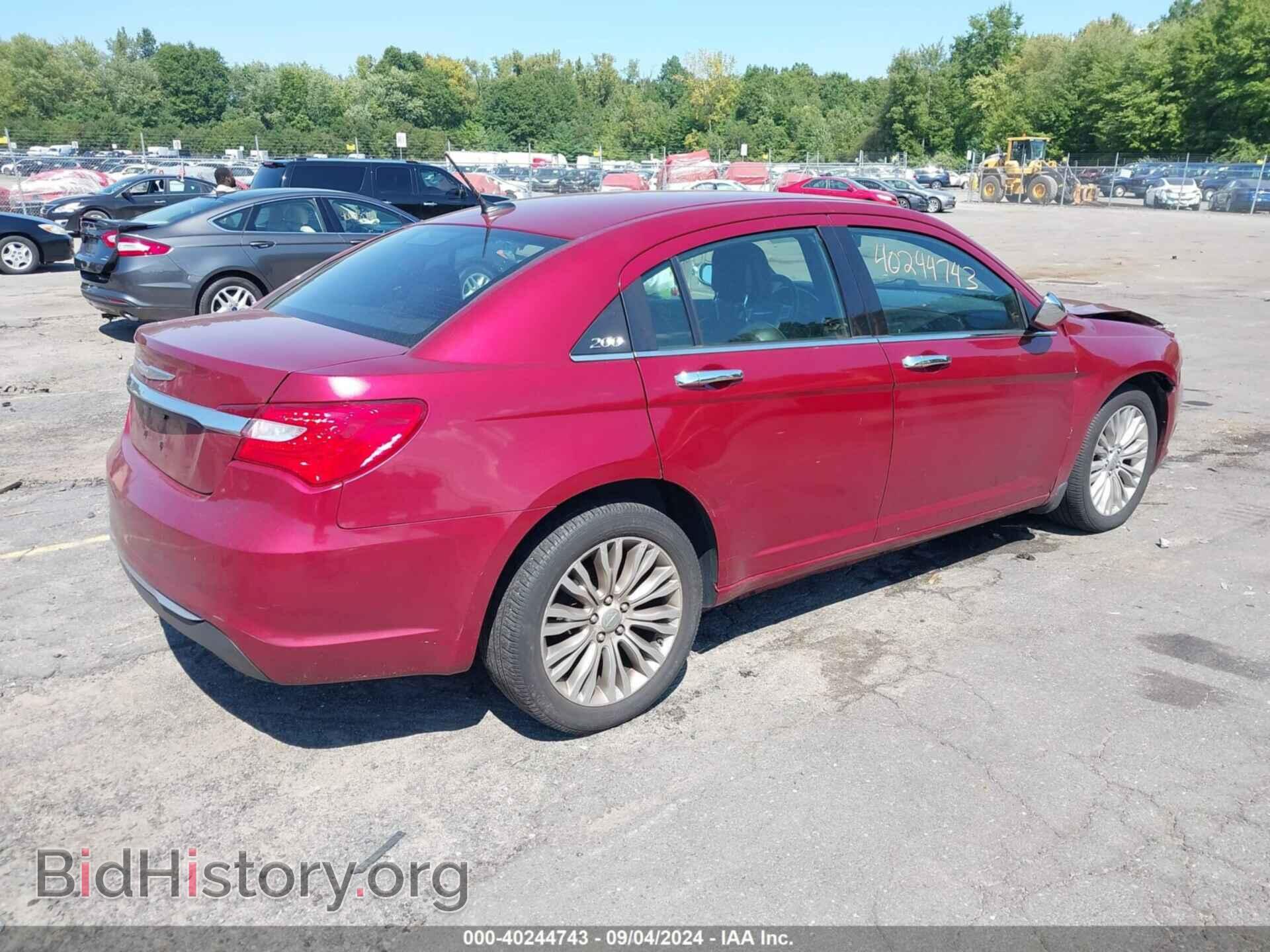 2012 CHRYSLER 200 - VIN: 1C3CCBCG3CN249316 - Фото 4