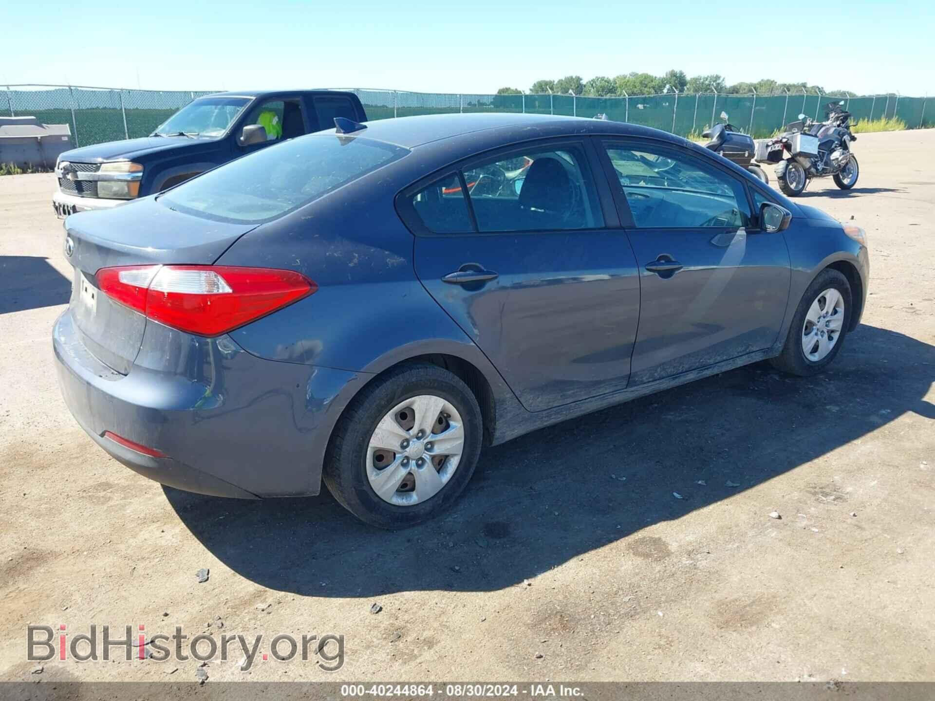 2016 KIA FORTE - VIN: KNAFK4A68G5610558 - Фото 4