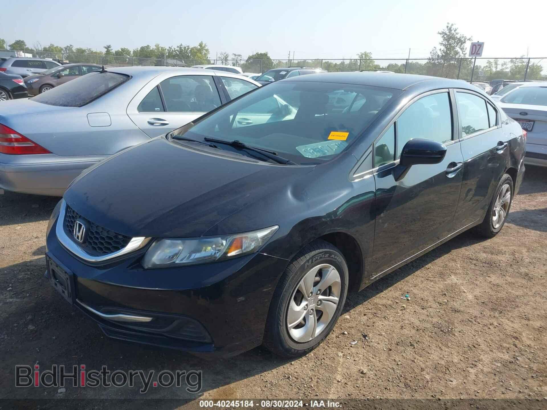2014 HONDA CIVIC - VIN: 19XFB2F55EE065833 - Фото 2