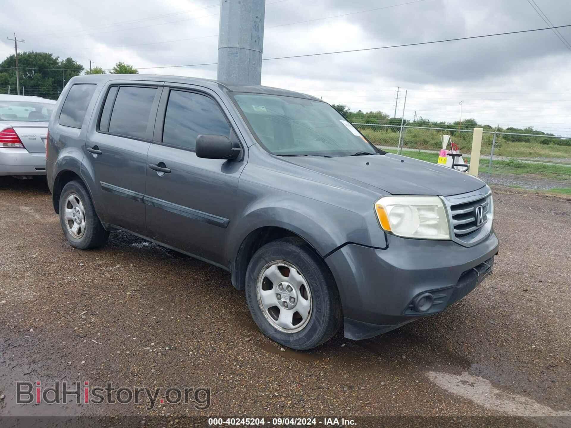 Photo 5FNYF4H24DB002890 - HONDA PILOT 2013