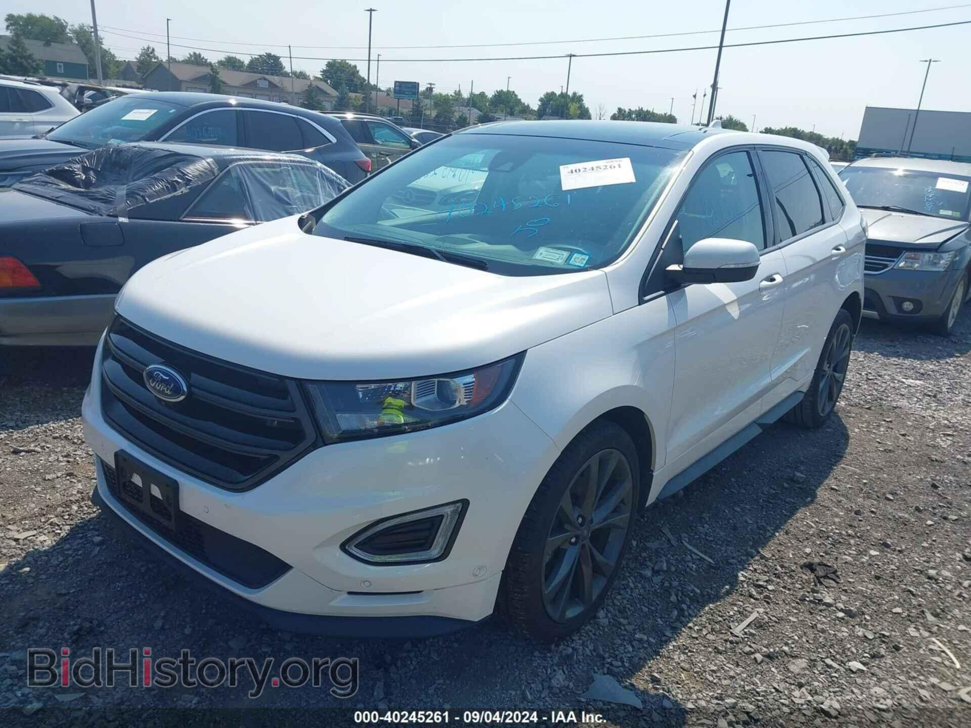 2016 FORD EDGE - VIN: 2FMPK4AP9GBC10015 - Фото 2