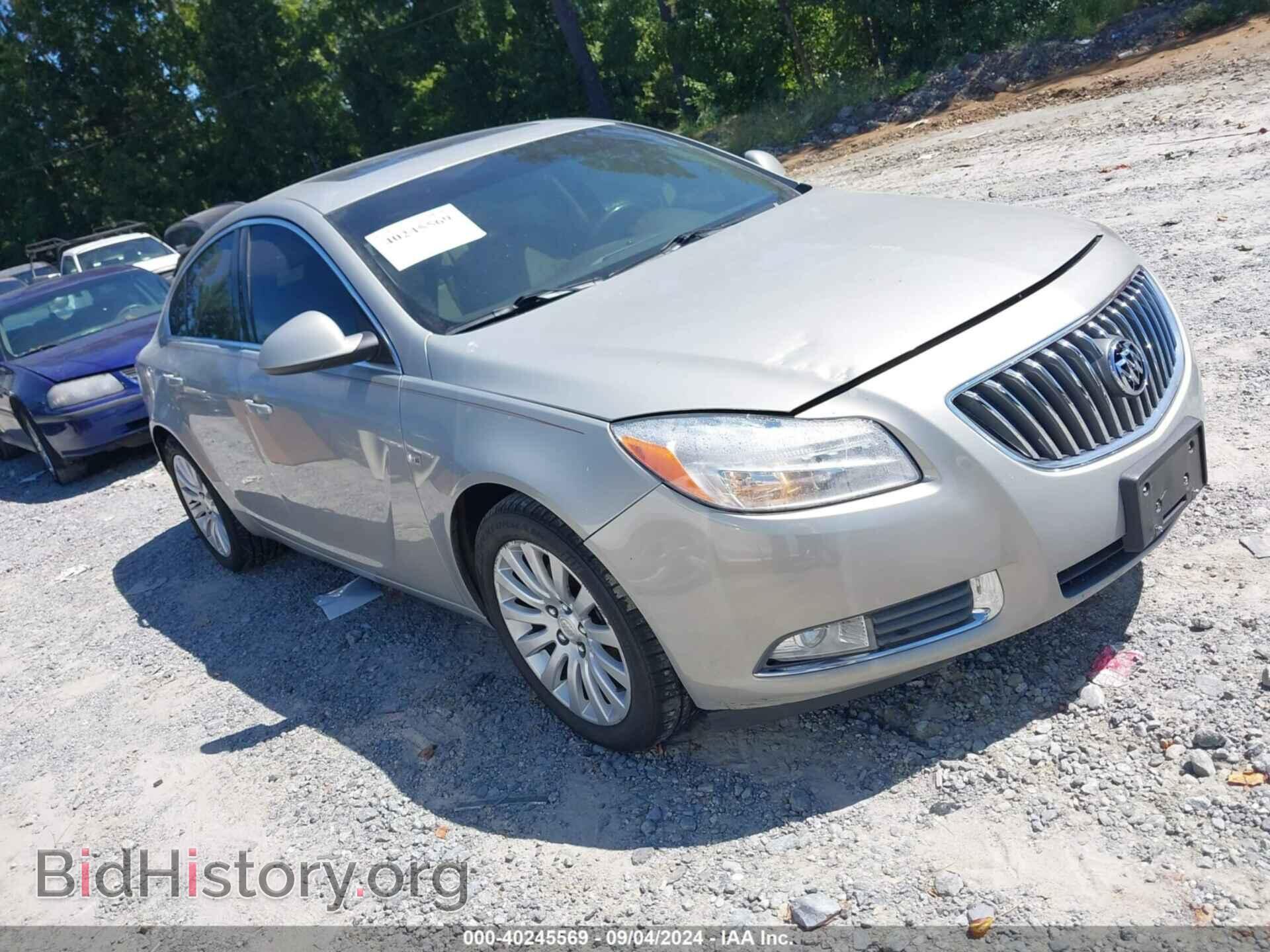 Фотография W04GW5EV9B1106159 - BUICK REGAL 2011