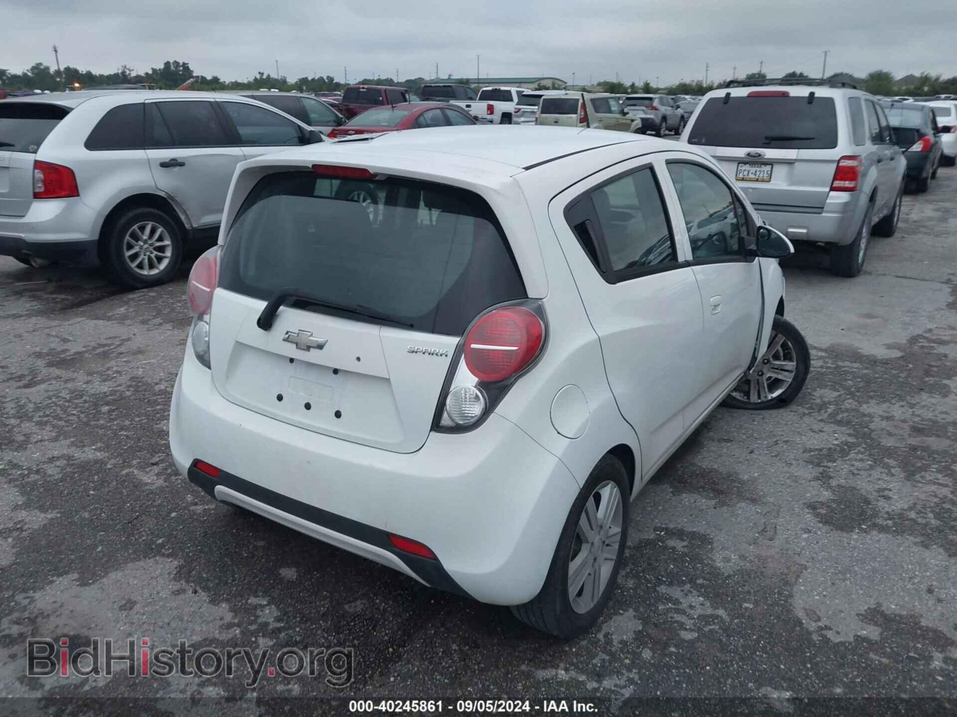 2014 CHEVROLET SPARK - VIN: KL8CD6S9XEC535562 - Фото 4