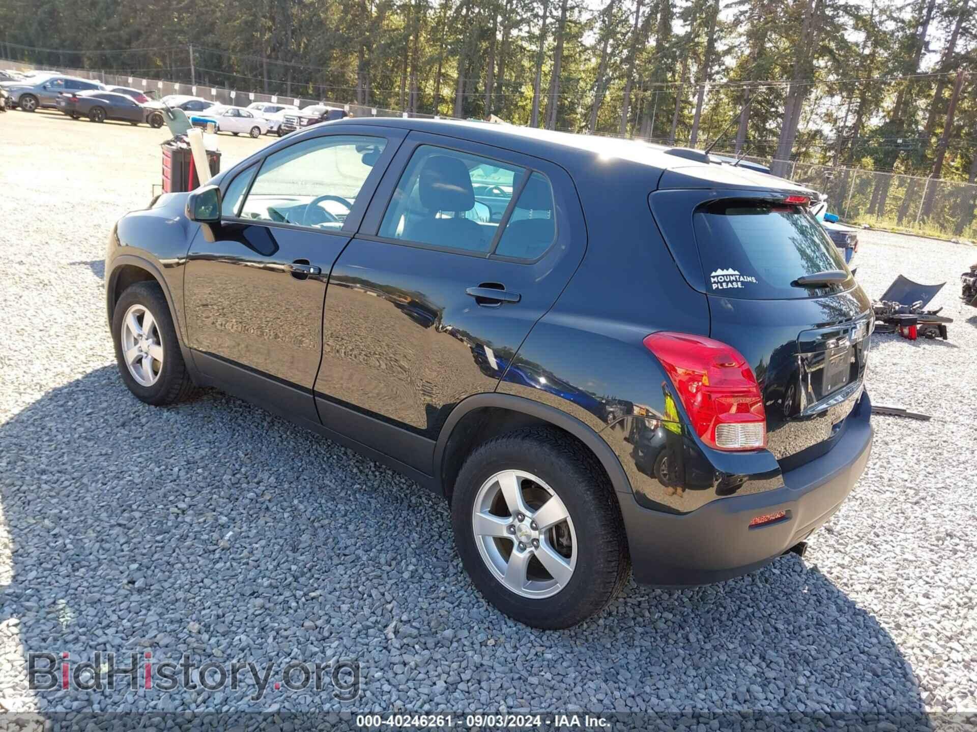 2015 CHEVROLET TRAX - VIN: KL7CJPSB0FB226972 - Фото 3