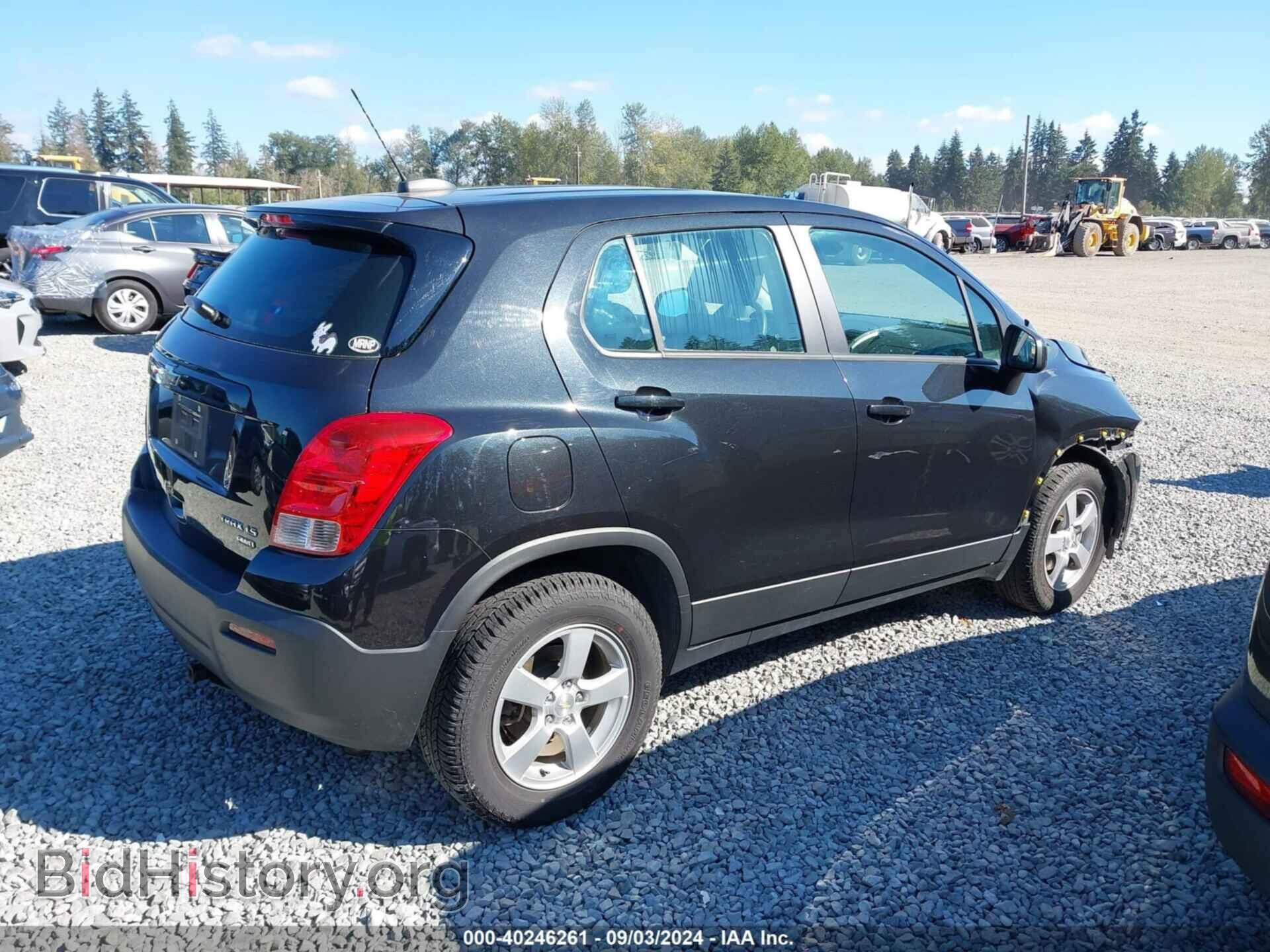 2015 CHEVROLET TRAX - VIN: KL7CJPSB0FB226972 - Фото 4