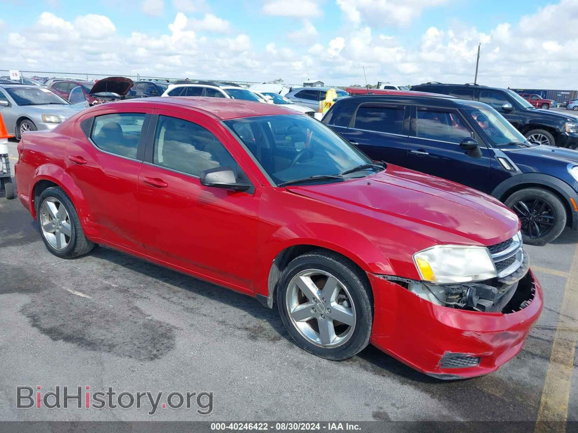 Фотография 1C3CDZAB9DN616914 - DODGE AVENGER 2013