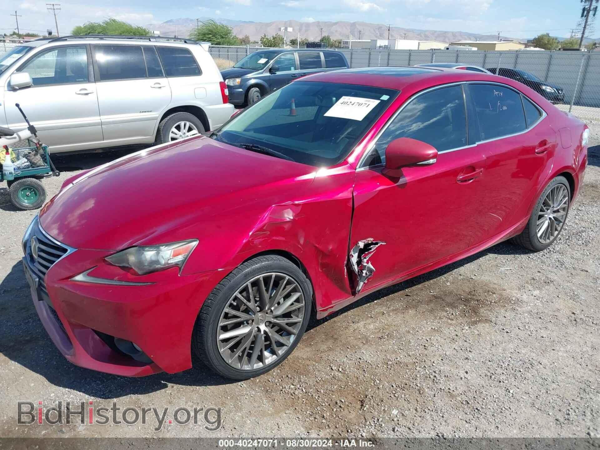 2014 LEXUS IS 250 - VIN: JTHBF1D2XE5014019 - Фото 2