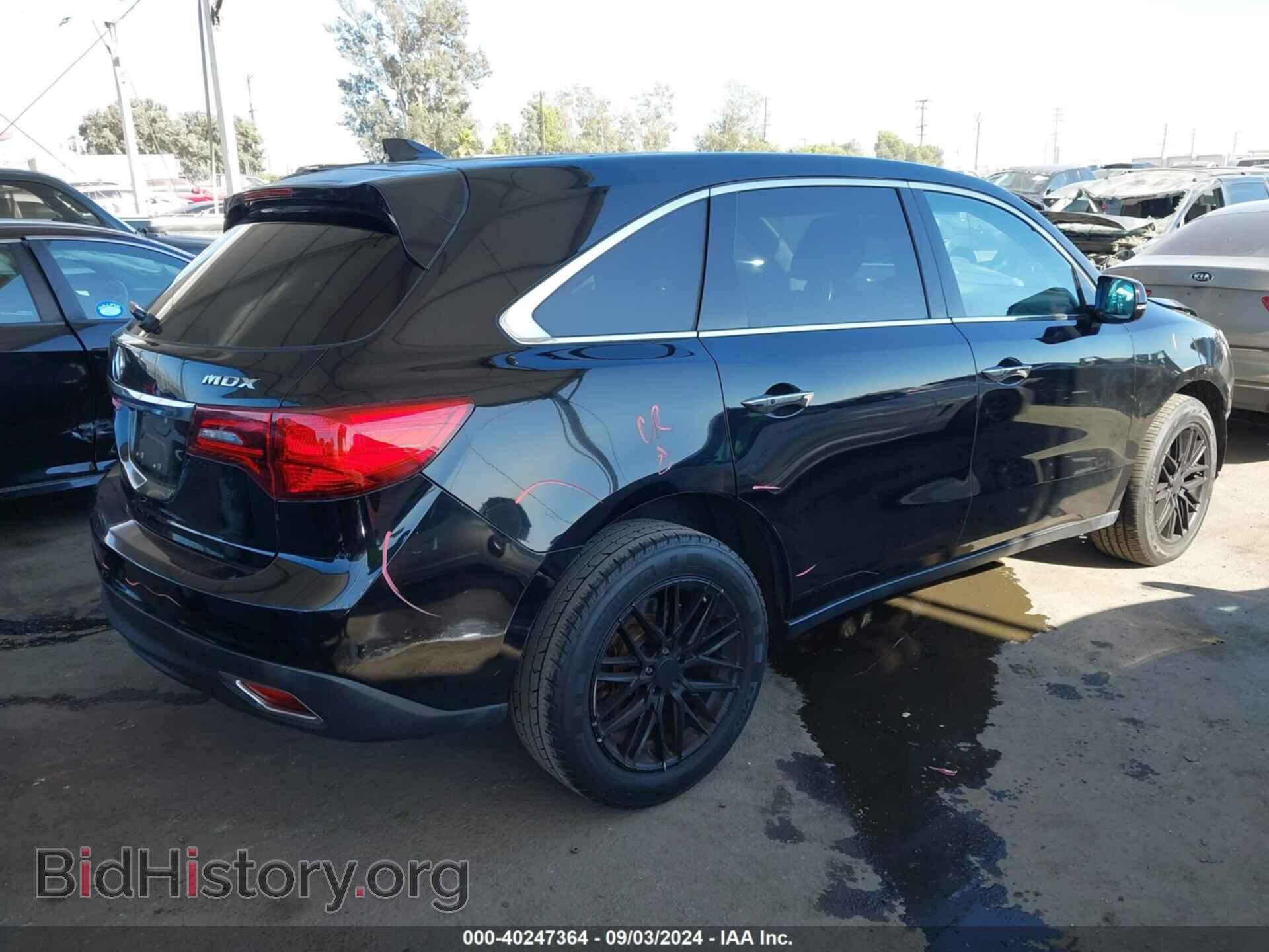 2015 ACURA MDX - VIN: 5FRYD3H46FB011500 - Фото 4