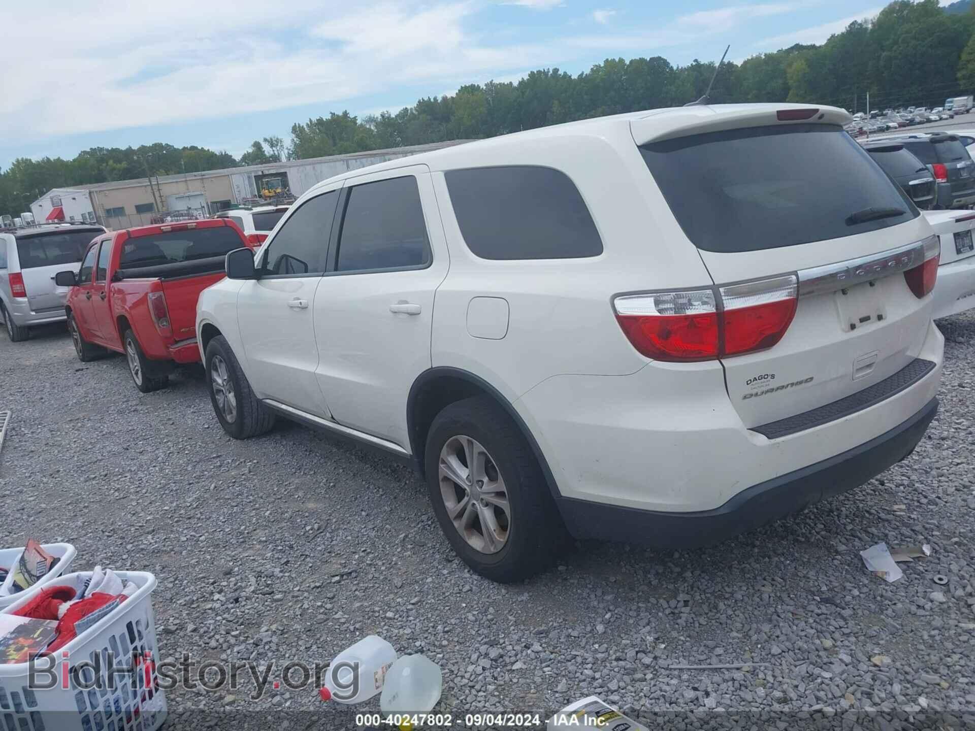 2012 DODGE DURANGO - VIN: 1C4RDHAG1CC257452 - Photo 3