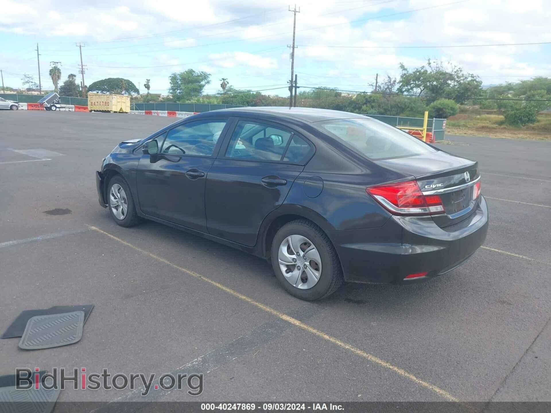 2013 HONDA CIVIC - VIN: 19XFB2E56DE011909 - Фото 3