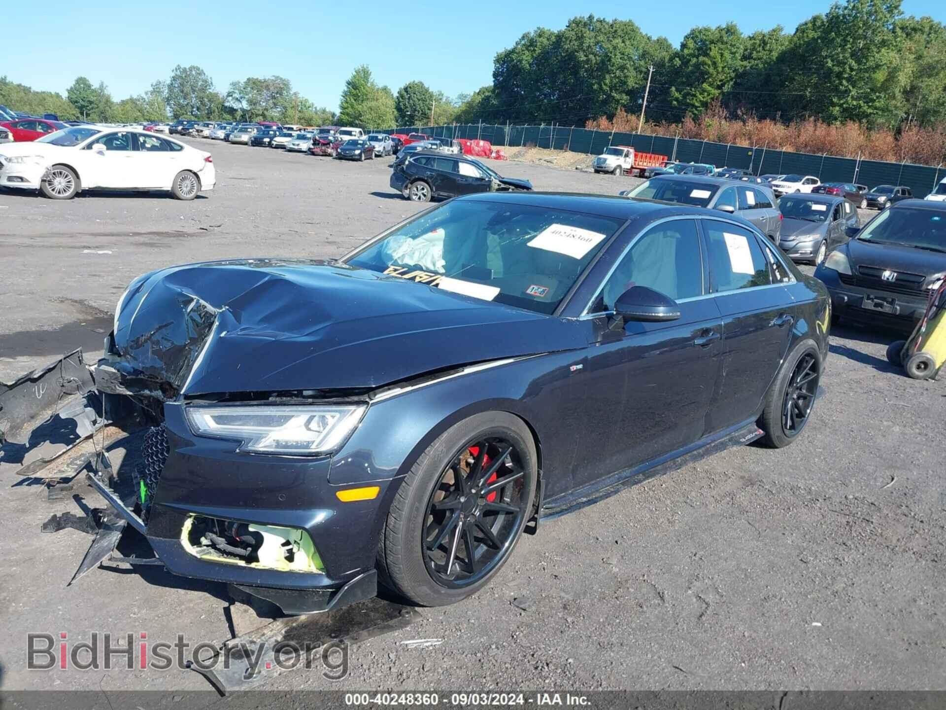 2017 AUDI A4 - VIN: WAUENAF46HN068676 - Фото 2