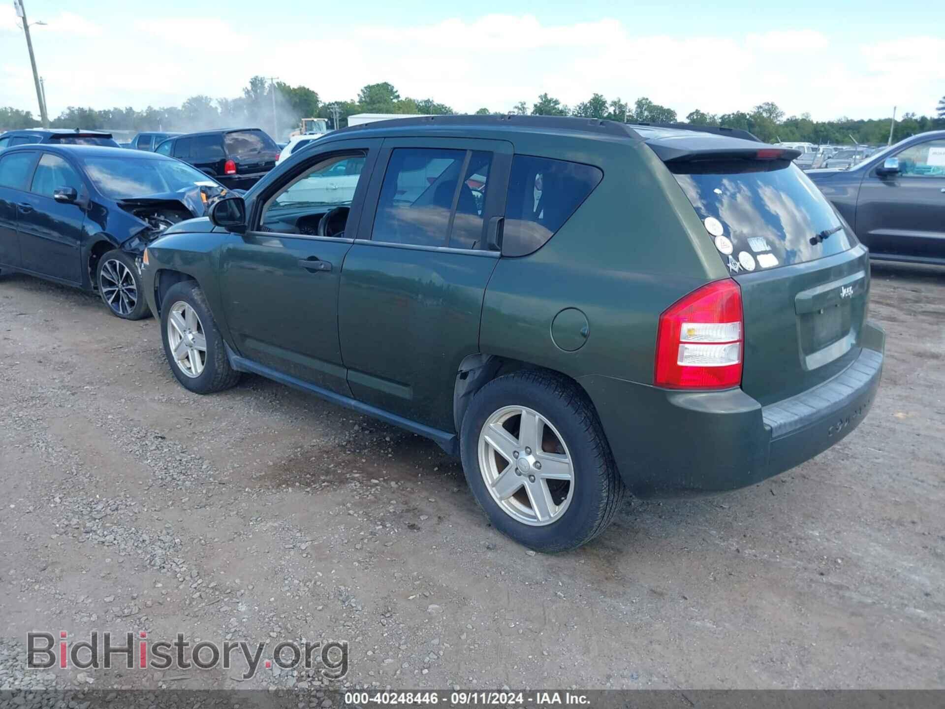 2007 JEEP COMPASS - VIN: 1J8FT47W27D200182 - Фото 3