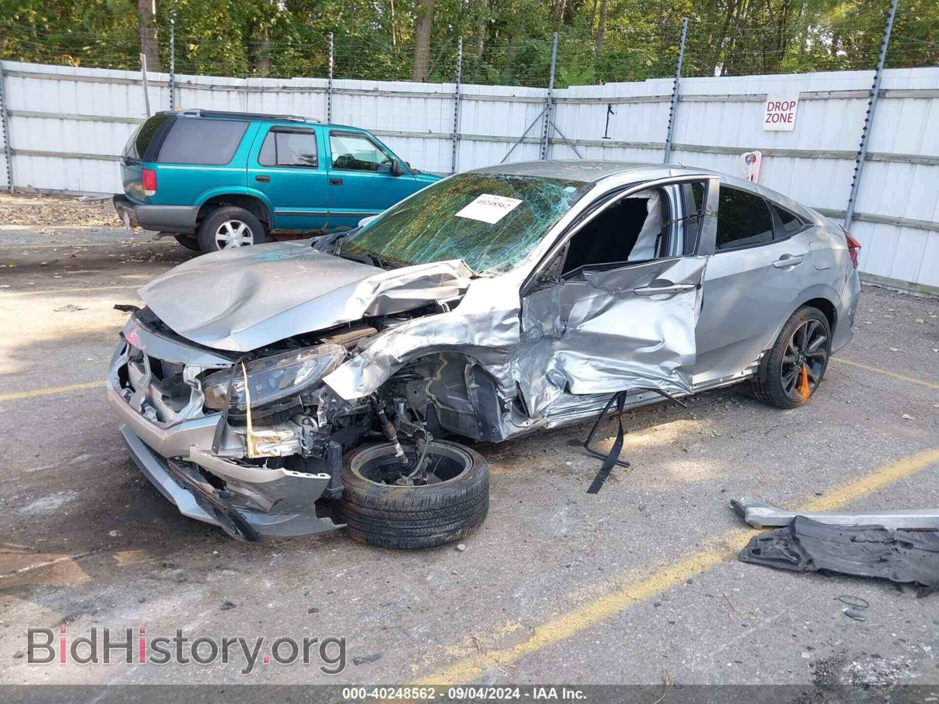 2020 HONDA CIVIC - VIN: 19XFC2F89LE015702 - Фото 2