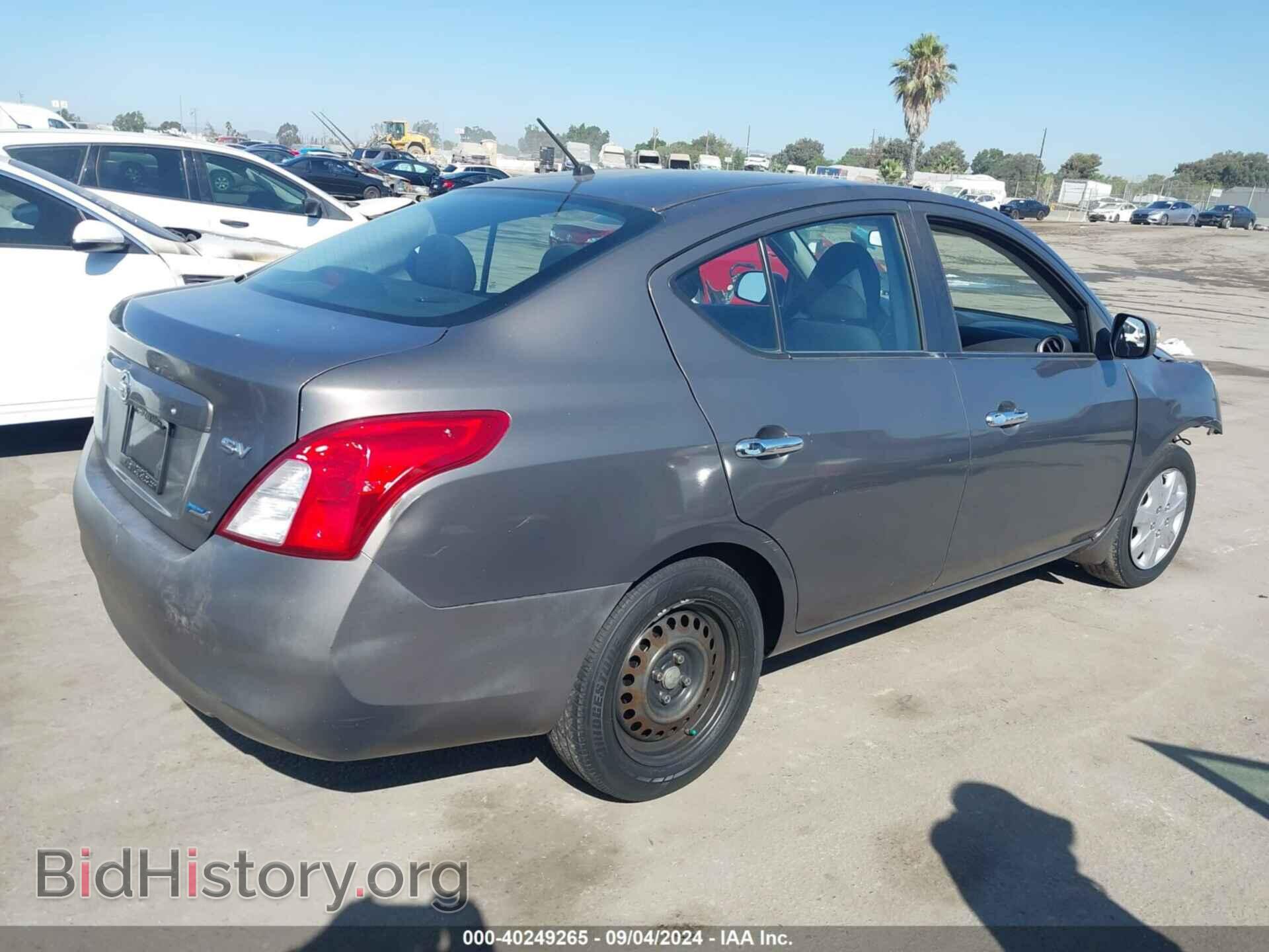 2012 NISSAN VERSA - VIN: 3N1CN7AP4CL839596 - Фото 4