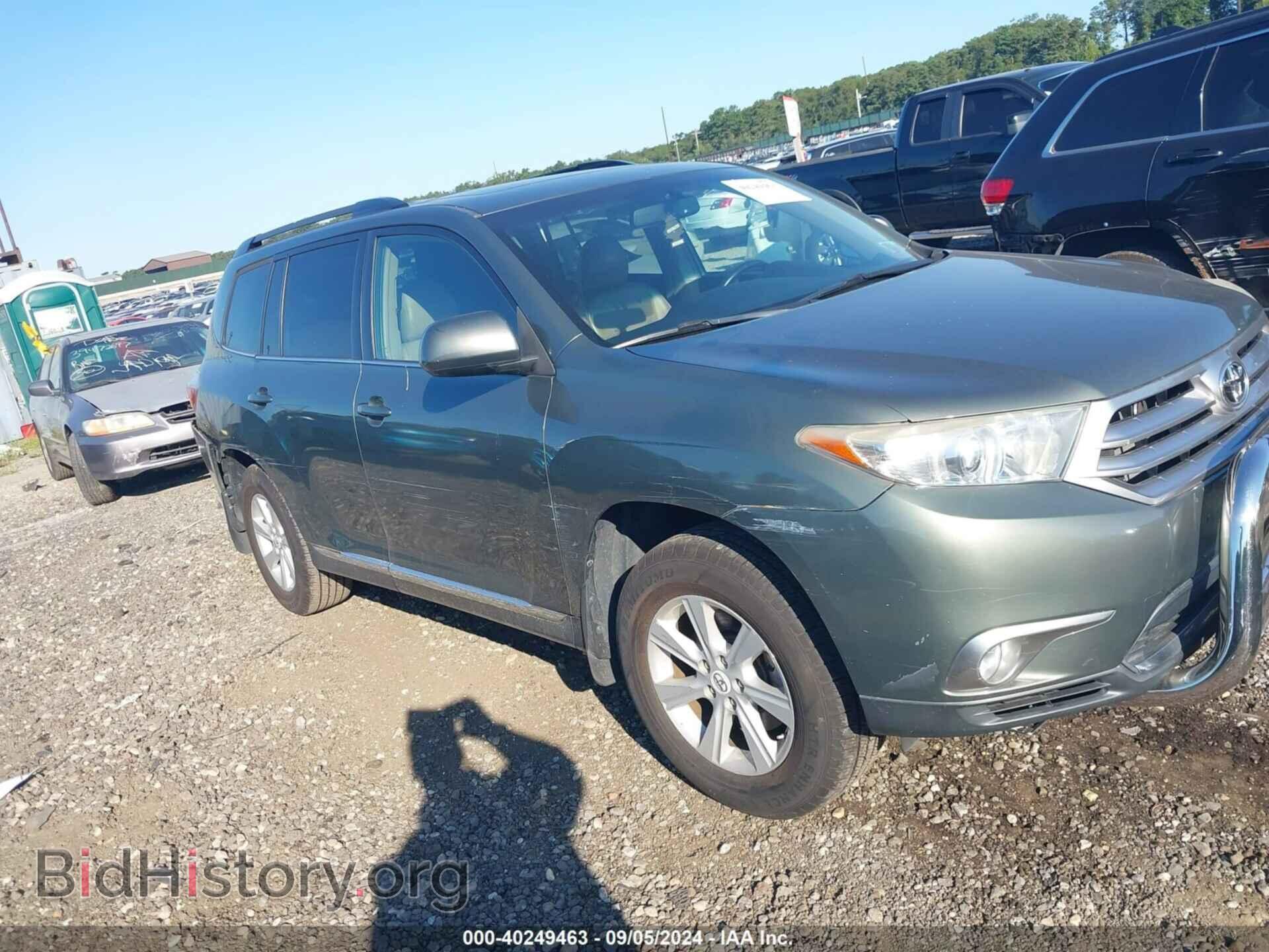 Фотография 5TDBK3EH7CS143113 - TOYOTA HIGHLANDER 2012