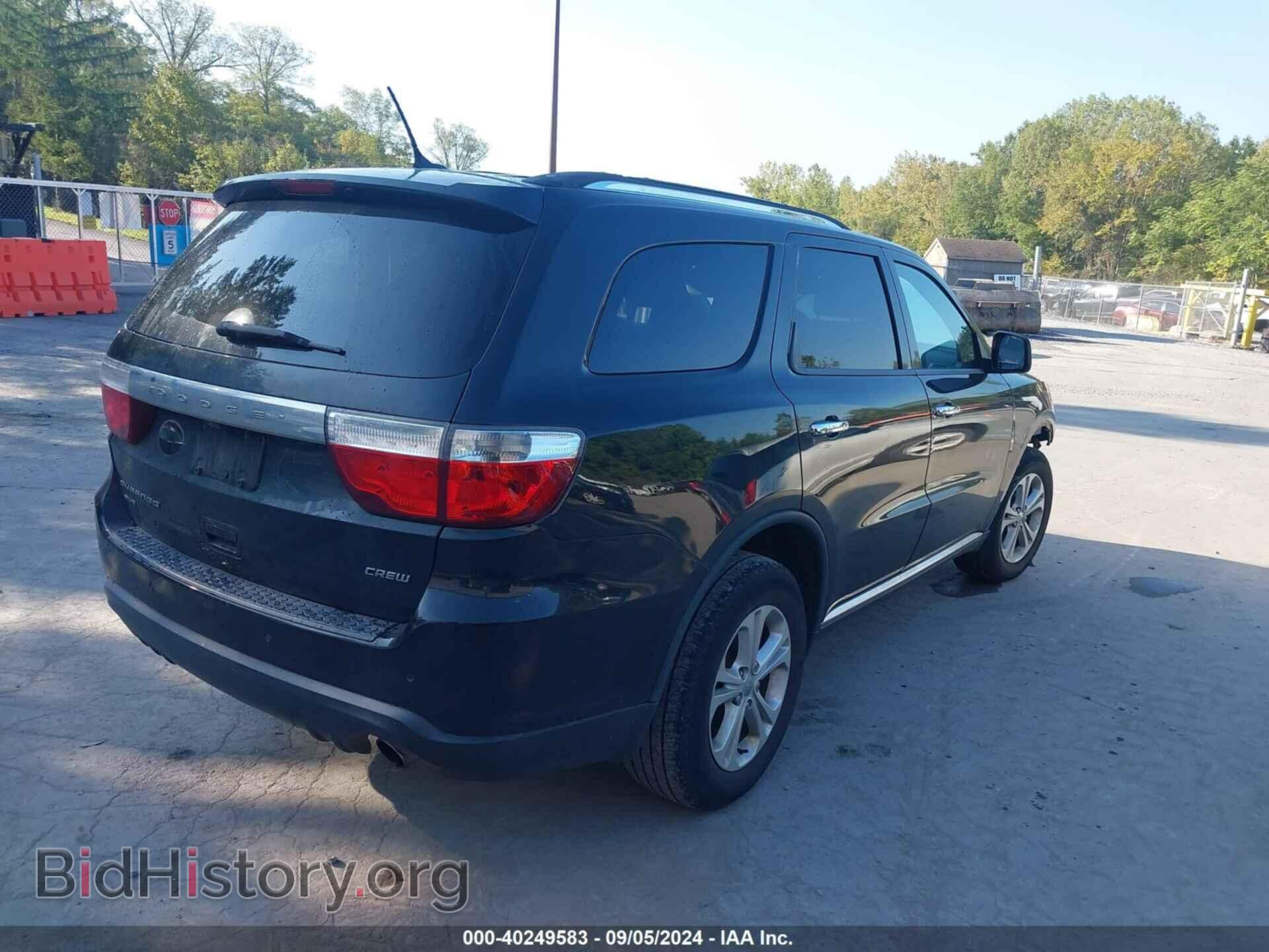 2013 DODGE DURANGO - VIN: 1C4RDJDG9DC670059 - Фото 4