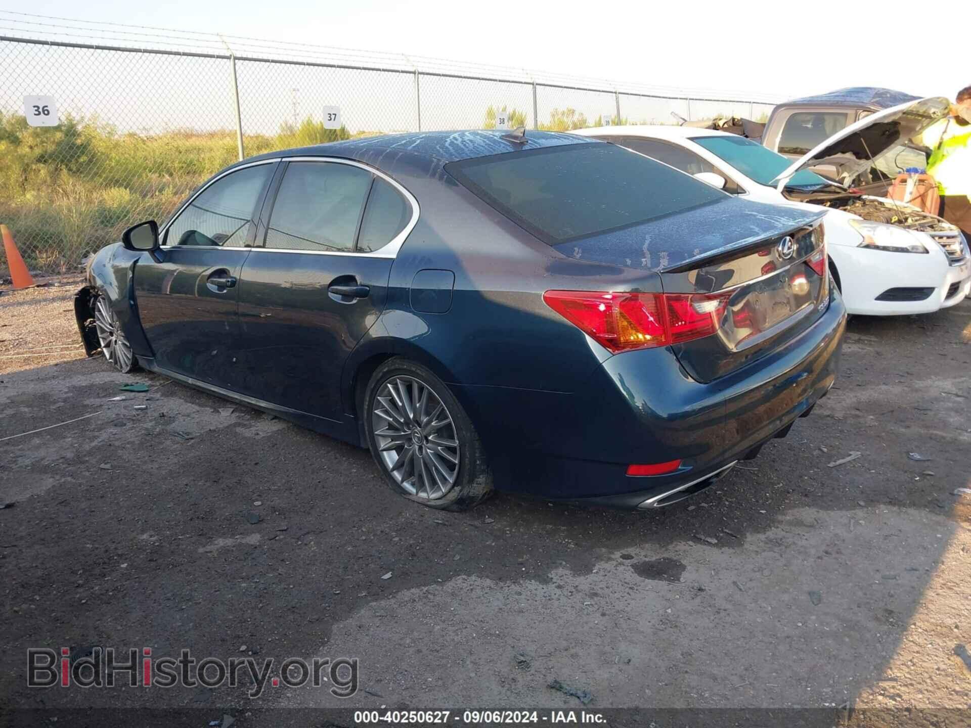 2014 LEXUS GS 350 - VIN: JTHBE1BL2E5030813 - Фото 3