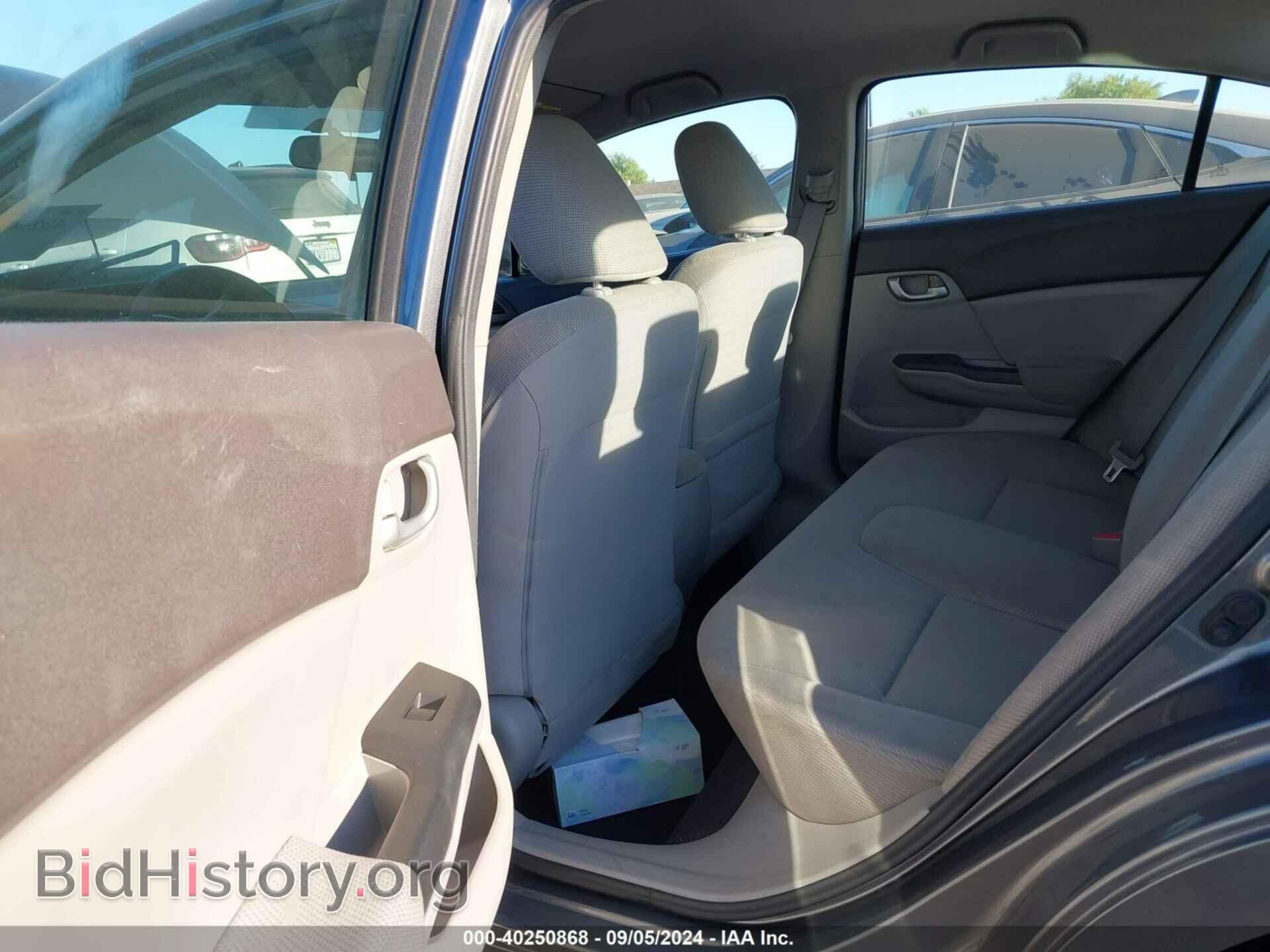 2012 HONDA CIVIC - VIN: 2HGFB2F52CH323728 - Фото 8