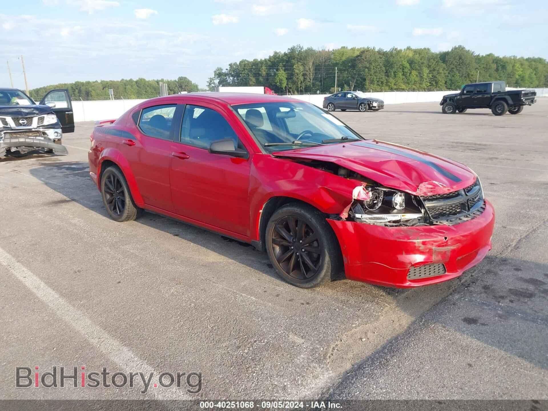 Фотография 1C3CDZAG4DN747728 - DODGE AVENGER 2013
