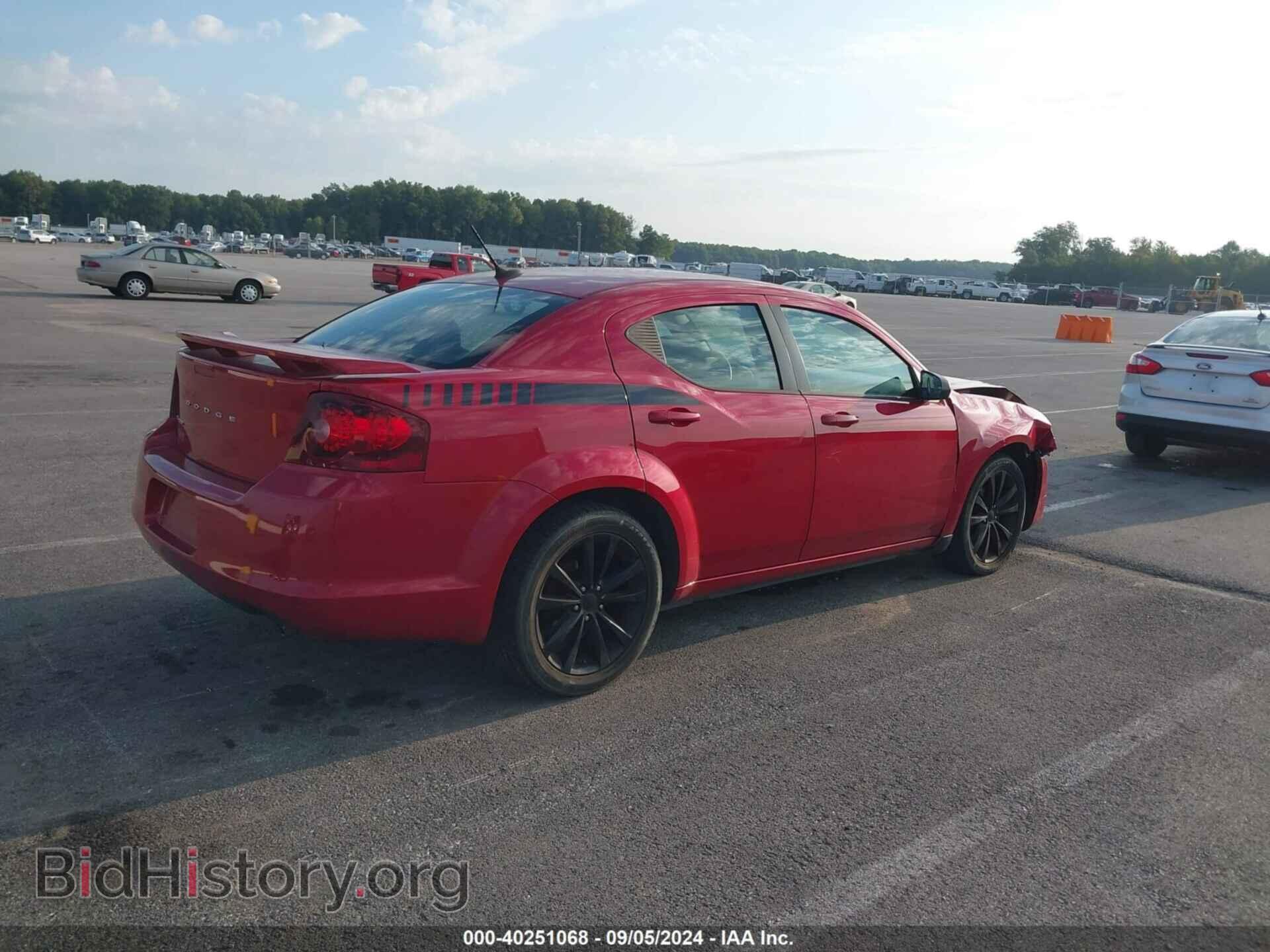 2013 DODGE AVENGER - VIN: 1C3CDZAG4DN747728 - Фото 4