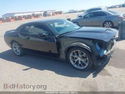 2022 Dodge CHALLENGER GT, black — VIN 2C3CDZJG1NH257855, IAAI