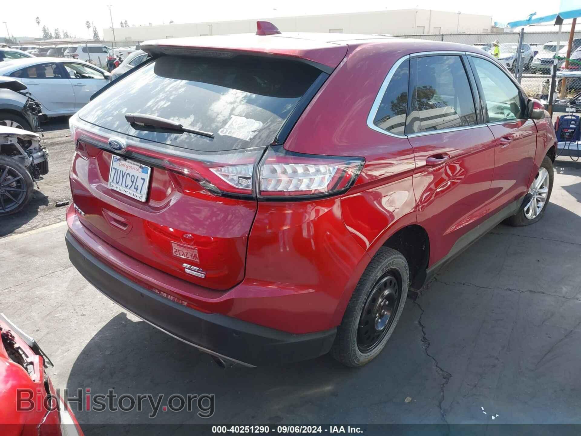 2016 FORD EDGE - VIN: 2FMPK3J99GBB75309 - Photo 4