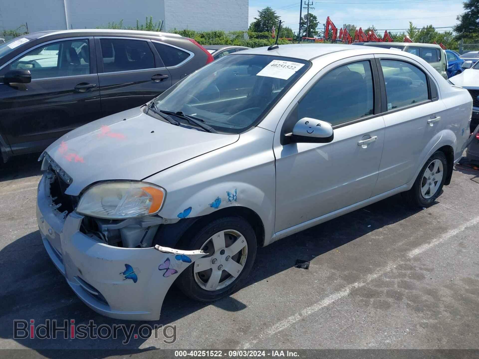 2010 CHEVROLET AVEO - VIN: KL1TD5DE0AB097475 - Фото 2
