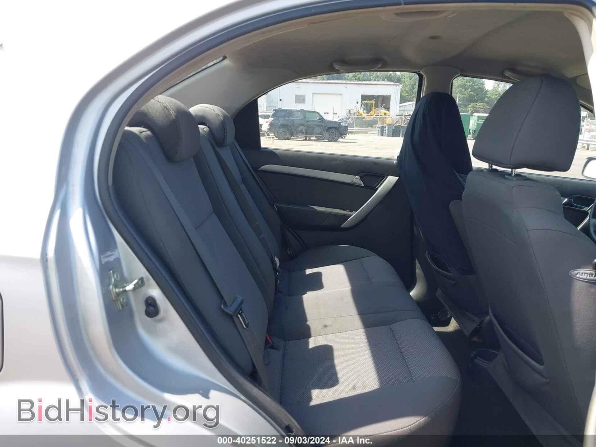 2010 CHEVROLET AVEO - VIN: KL1TD5DE0AB097475 - Фото 8