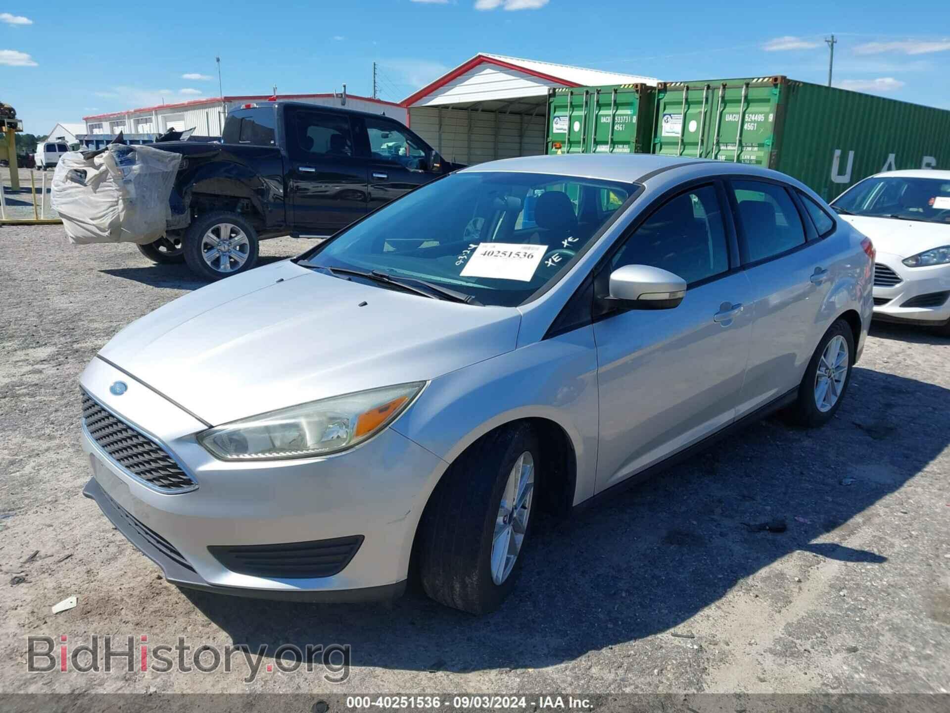 2016 FORD FOCUS - VIN: 1FADP3F23GL373765 - Фото 2