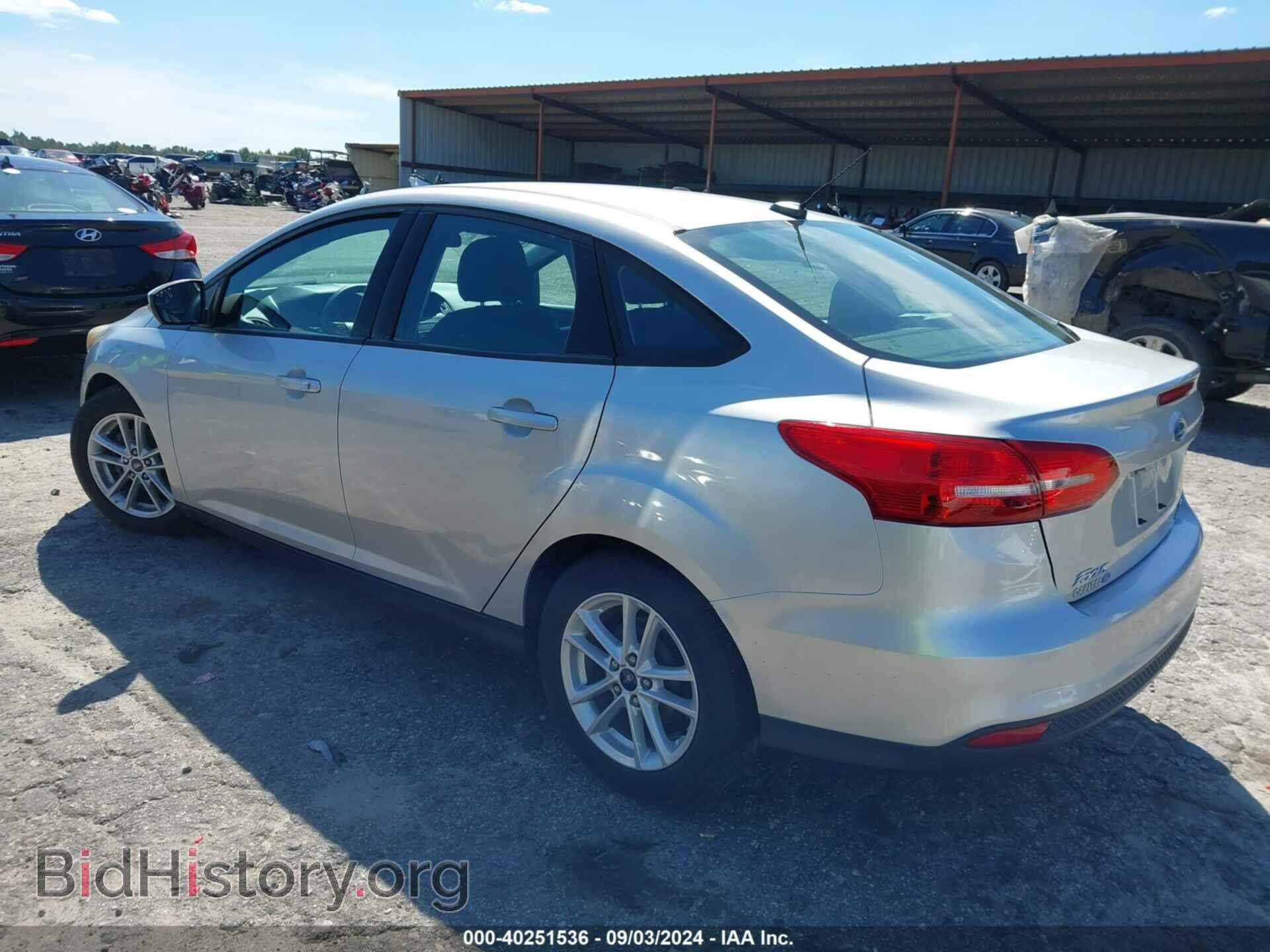 2016 FORD FOCUS - VIN: 1FADP3F23GL373765 - Фото 3