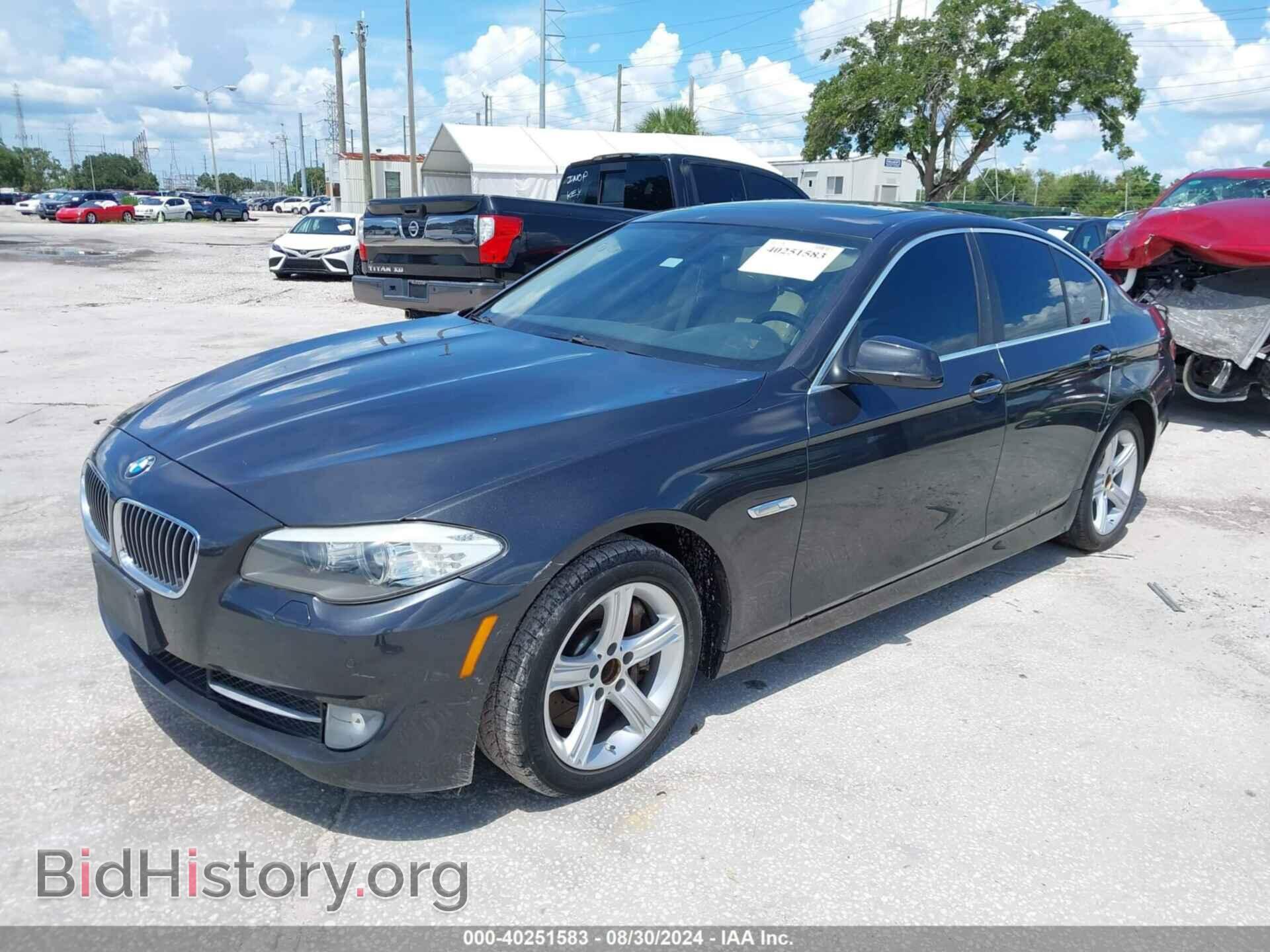 2011 BMW 535I - VIN: WBAFR7C55BC603766 - Фото 2