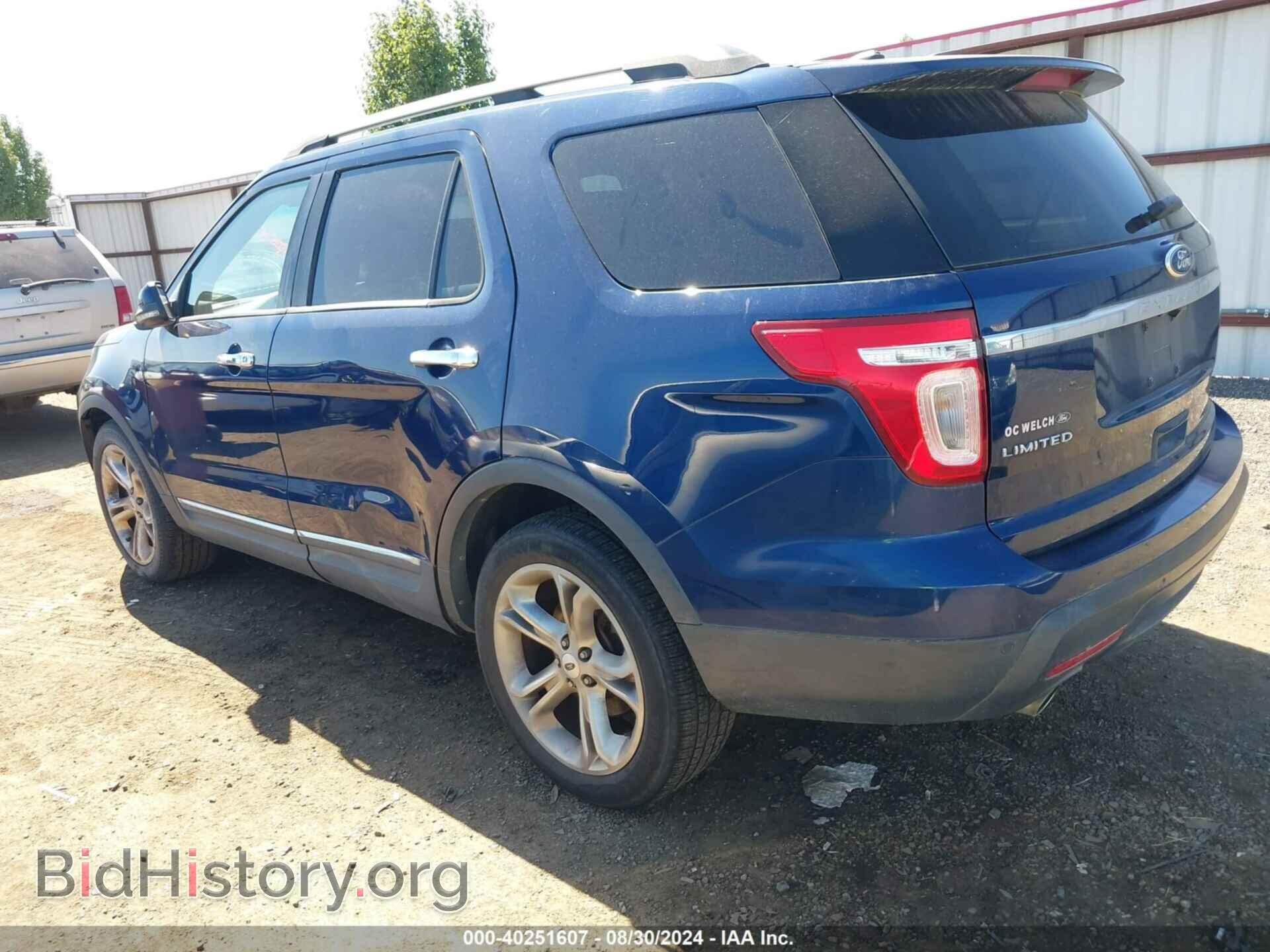 2012 FORD EXPLORER - VIN: 1FMHK7F85CGA63184 - Фото 3