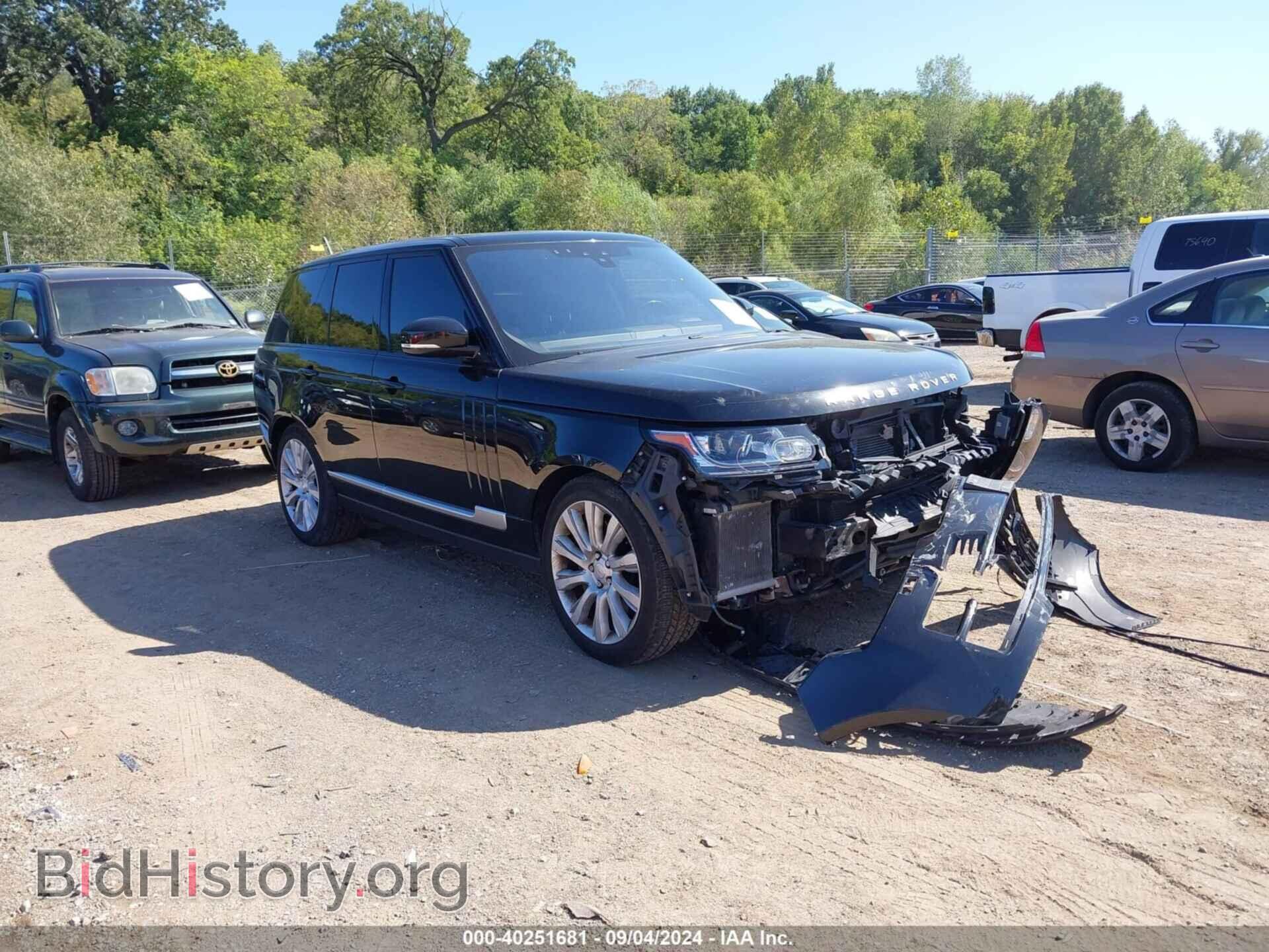 Фотография SALGS2FE1HA369746 - LAND ROVER RANGE ROVER 2017