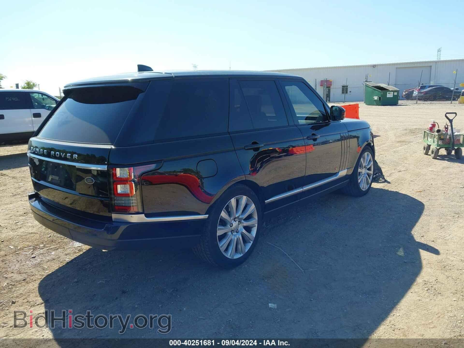2017 LAND ROVER RANGE ROVER - VIN: SALGS2FE1HA369746 - Фото 4
