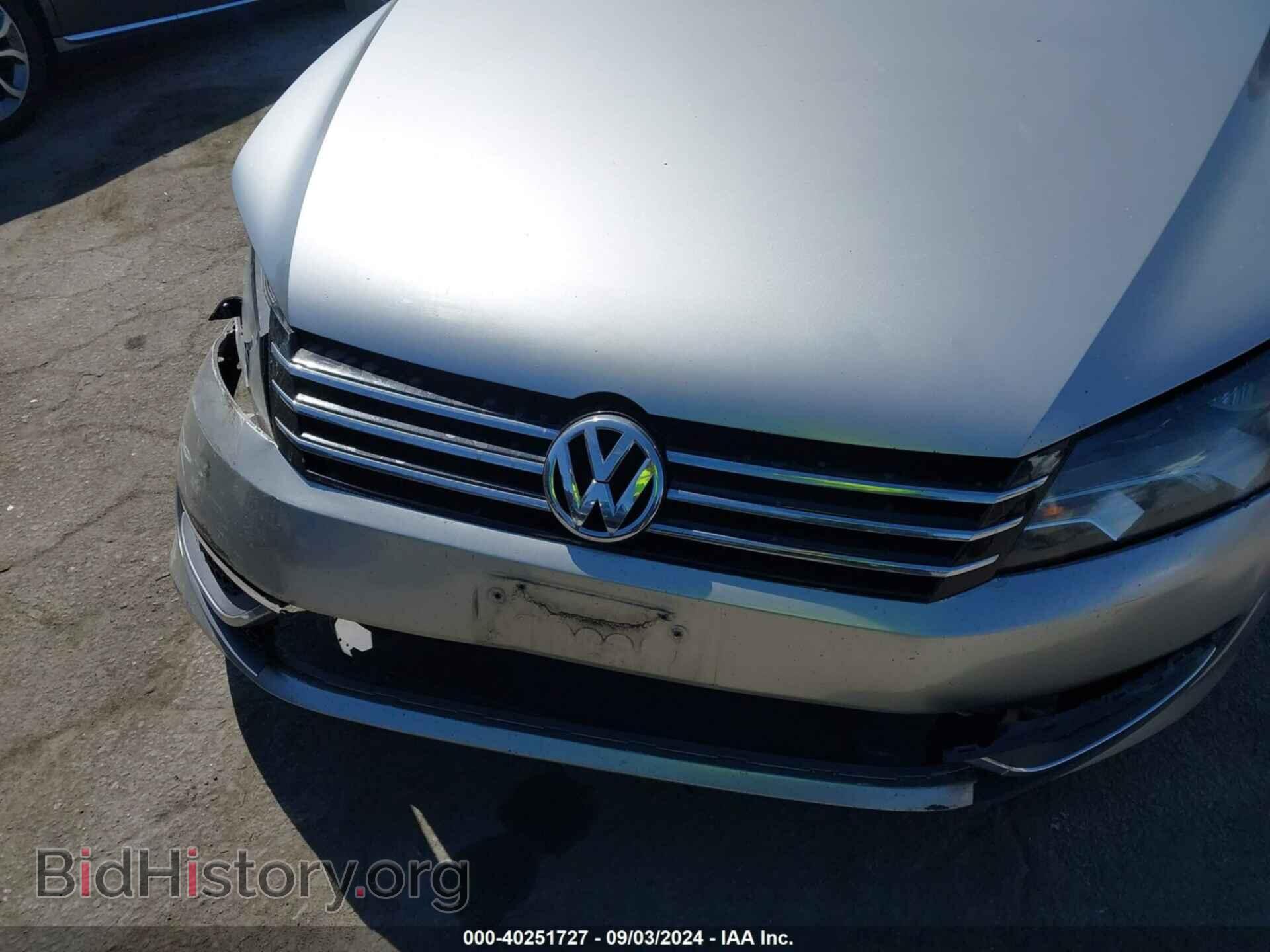 2012 VOLKSWAGEN PASSAT - VIN: 1VWAP7A30CC014322 - Фото 6