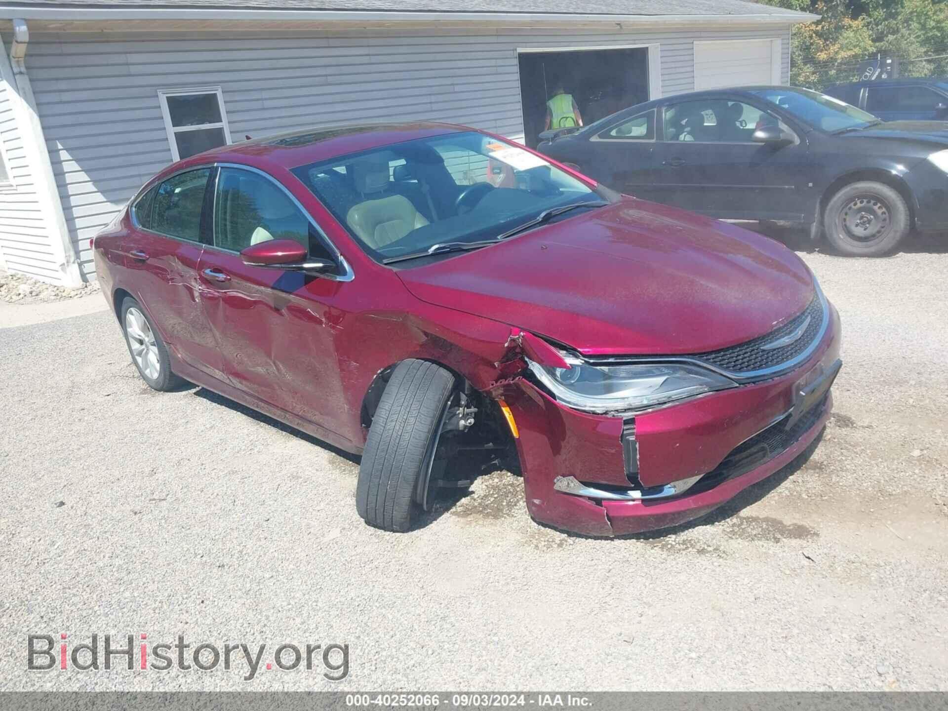 Фотография 1C3CCCCB1FN645470 - CHRYSLER 200 2015
