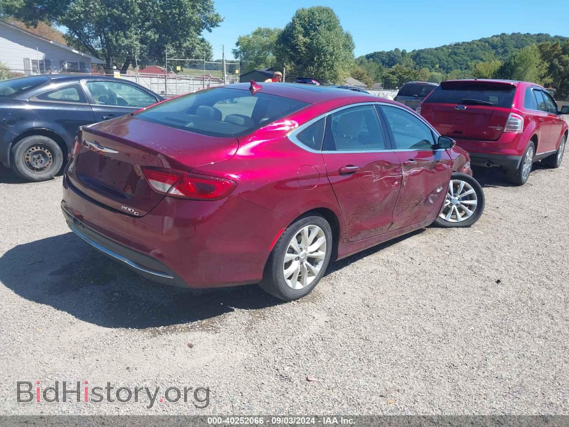 2015 CHRYSLER 200 - VIN: 1C3CCCCB1FN645470 - Фото 4