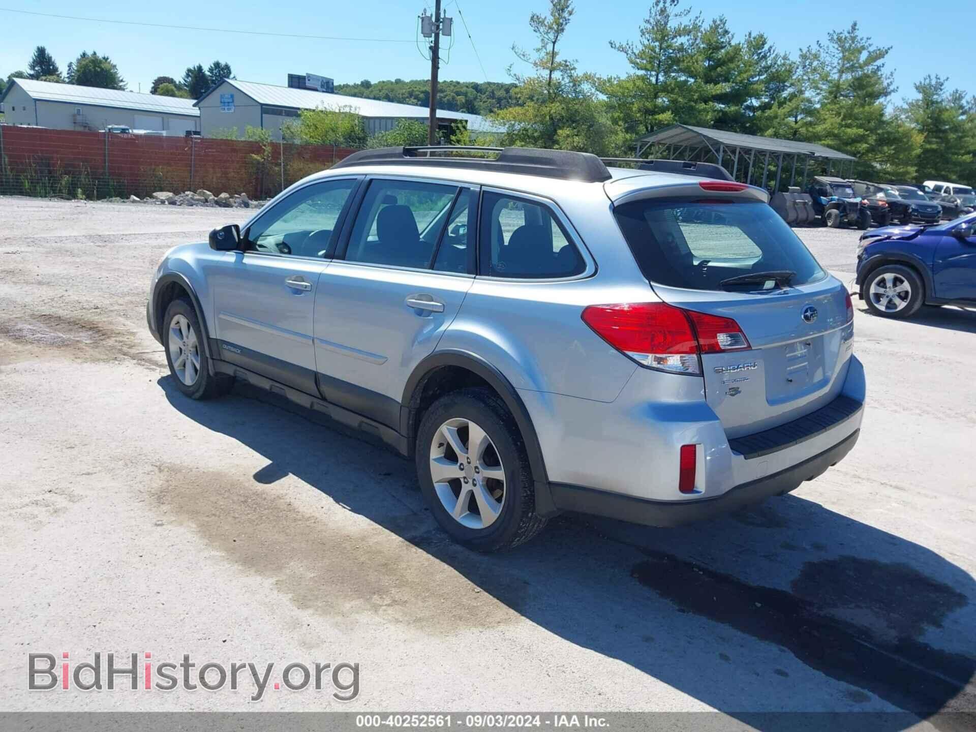 2014 SUBARU OUTBACK - VIN: 4S4BRBAC2E3325480 - Фото 3