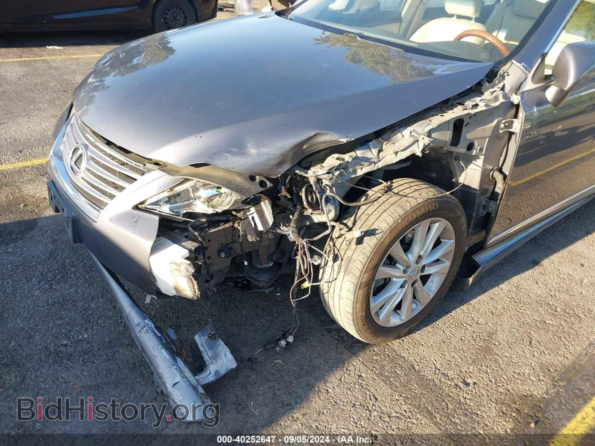 2012 LEXUS ES 350 - VIN: JTHBK1EG8C2507332 - Фото 6