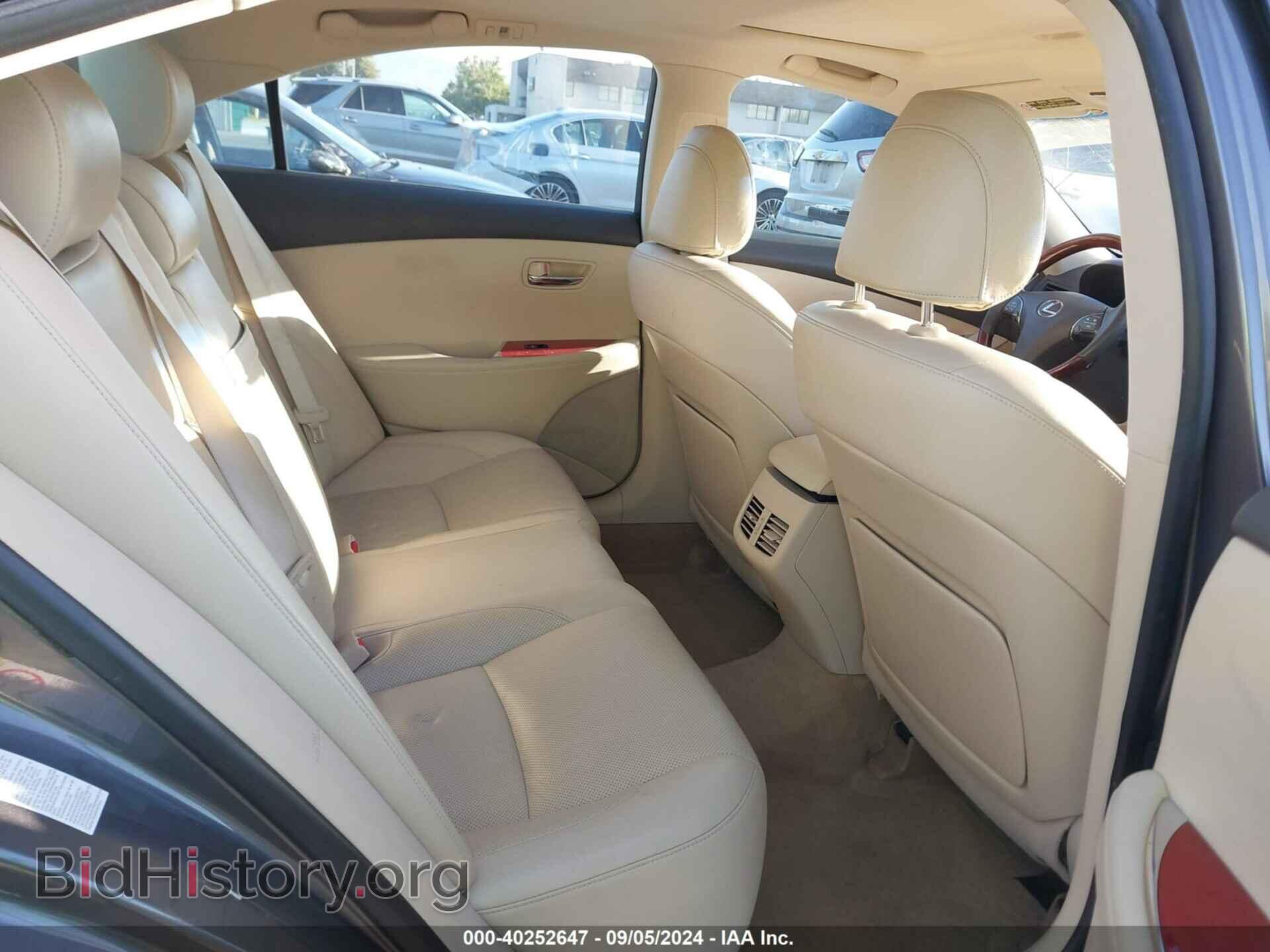 2012 LEXUS ES 350 - VIN: JTHBK1EG8C2507332 - Фото 8