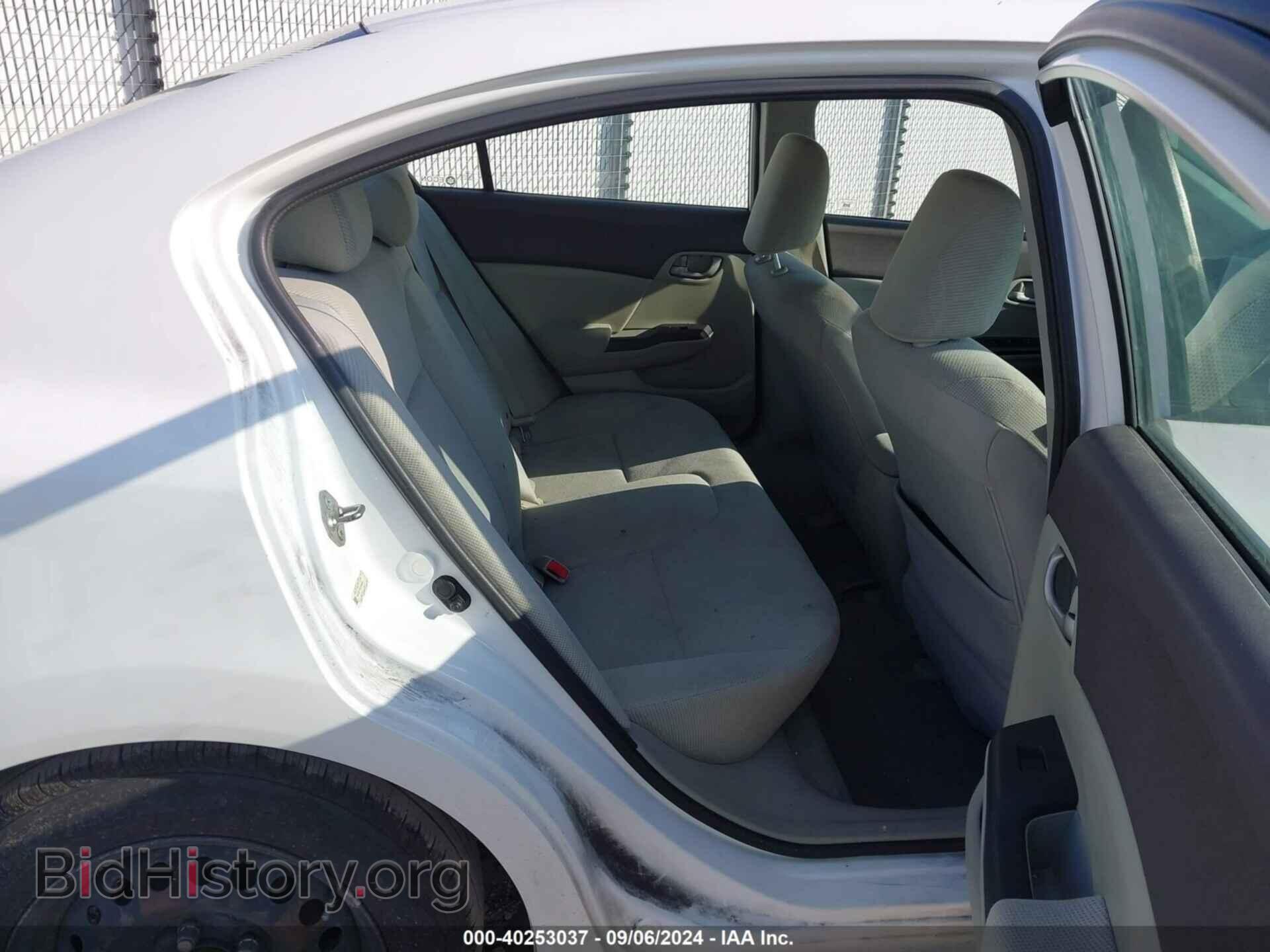 2012 HONDA CIVIC - VIN: 19XFB2F51CE384496 - Фото 8
