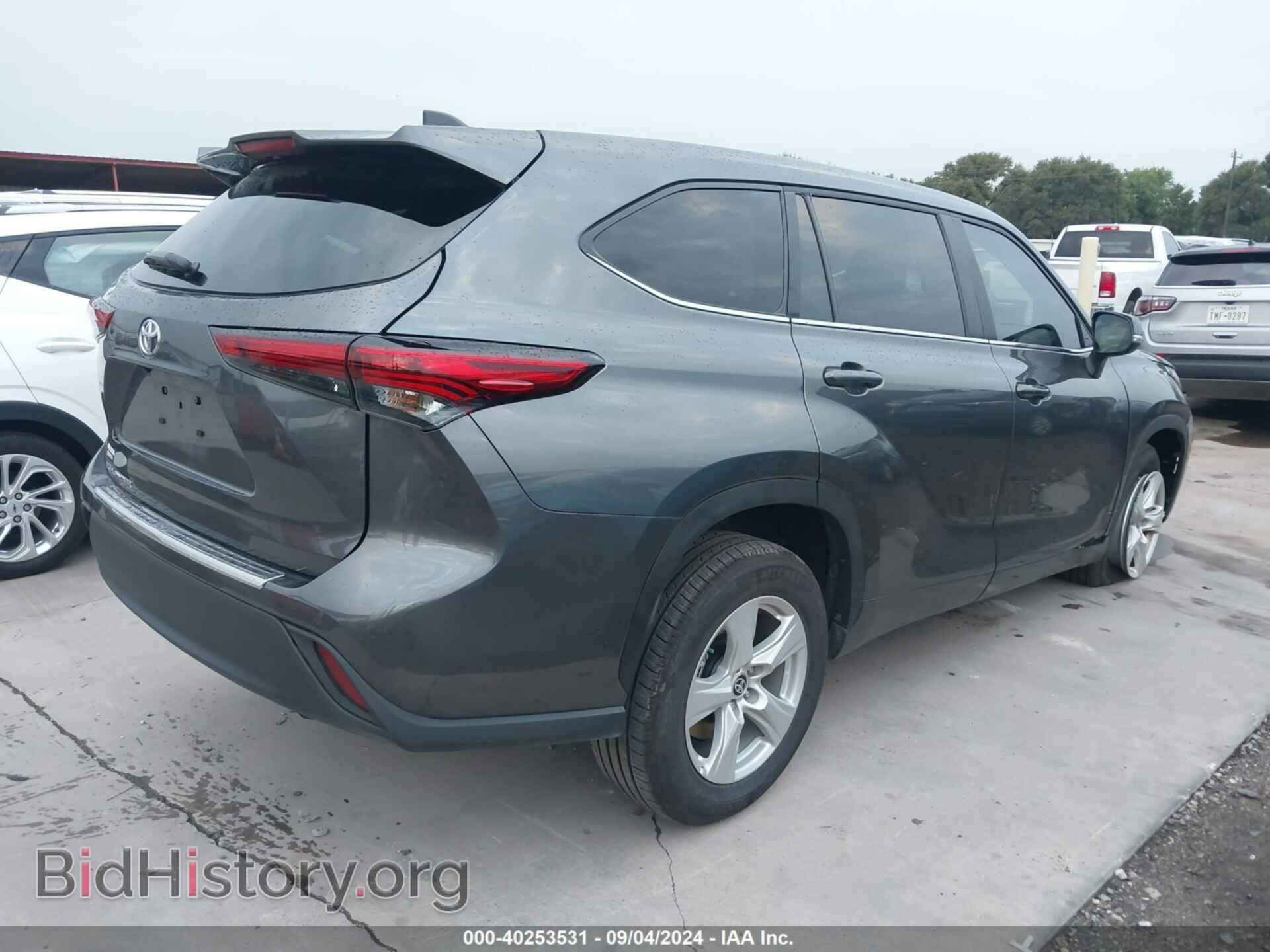 2023 TOYOTA HIGHLANDER - VIN: 5TDKDRAH3PS520173 - Фото 4