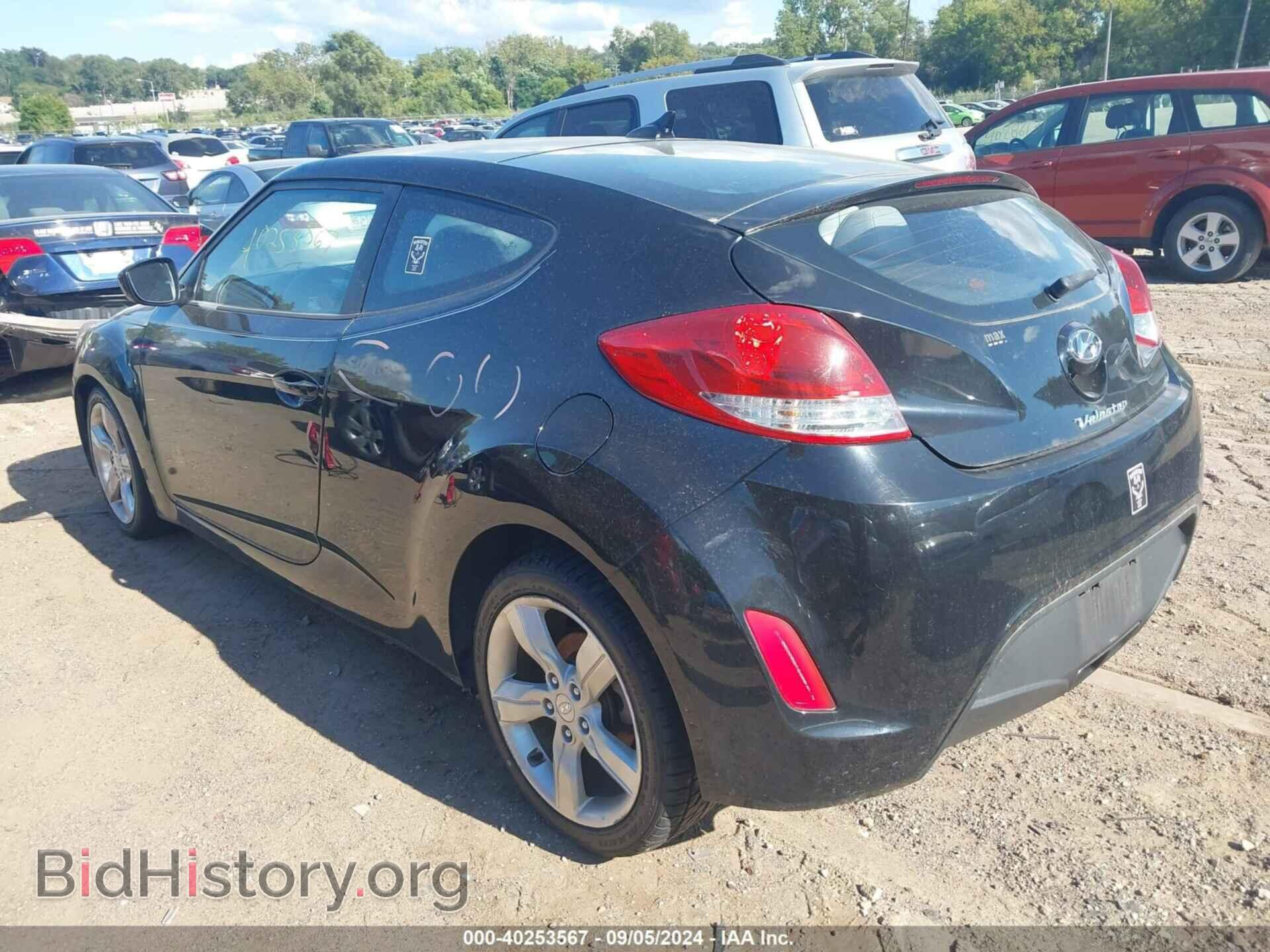 2012 HYUNDAI VELOSTER - VIN: KMHTC6AD1CU042212 - Фото 3