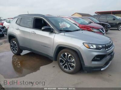 2024 Jeep COMPASS Limited 4X4, серебристый — VIN 3C4NJDCN0RT595191, IAAI