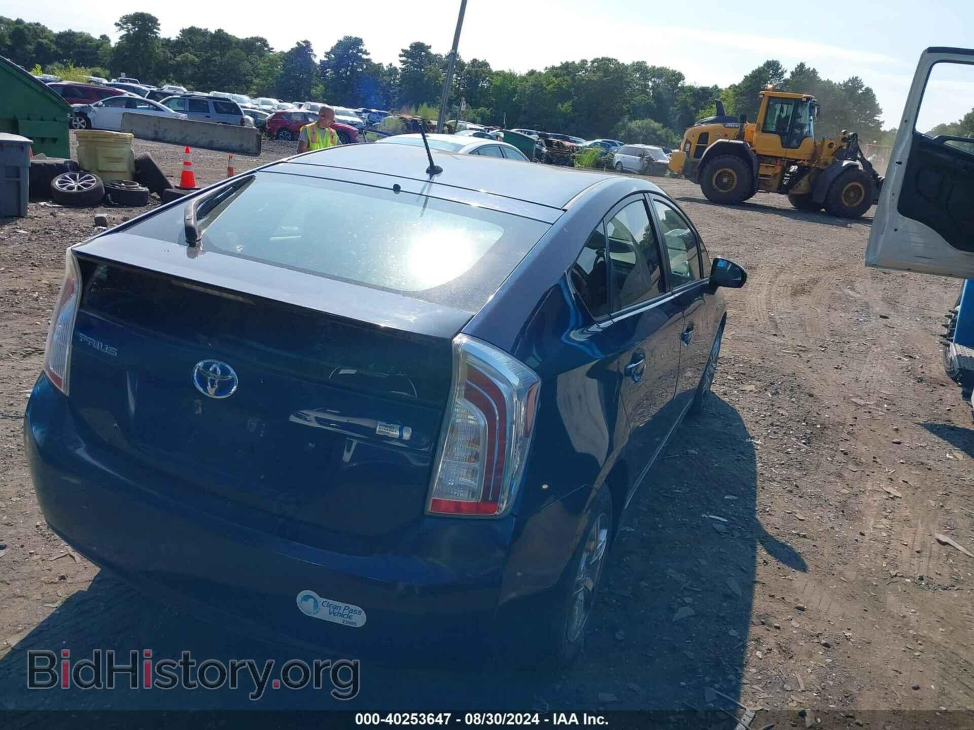 2013 TOYOTA PRIUS - VIN: JTDKN3DU5D1723674 - Фото 4